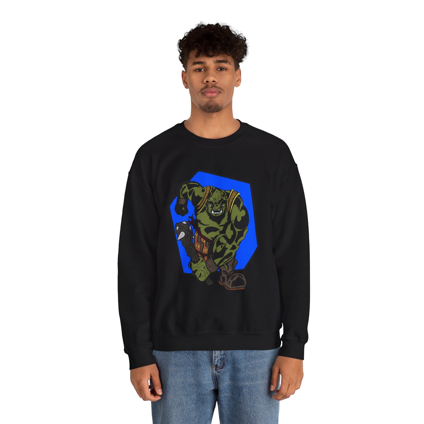 Rampaging Ogre Crewneck Sweatshirt for Marvel Fans