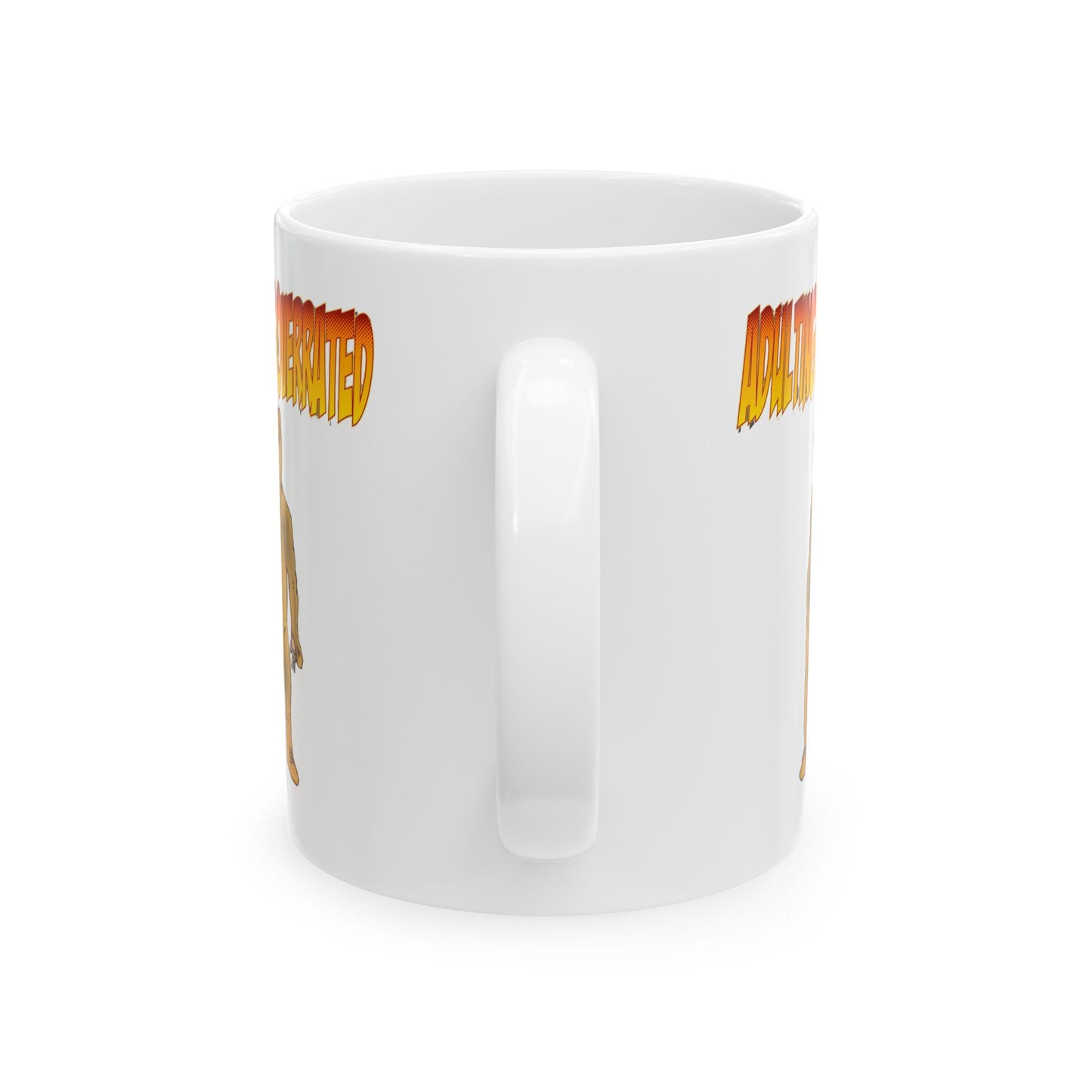 Mug - Adulting is Overrated - Man in Dirty Pajamas - 11oz, 15oz - Too Tired - Do I Have To