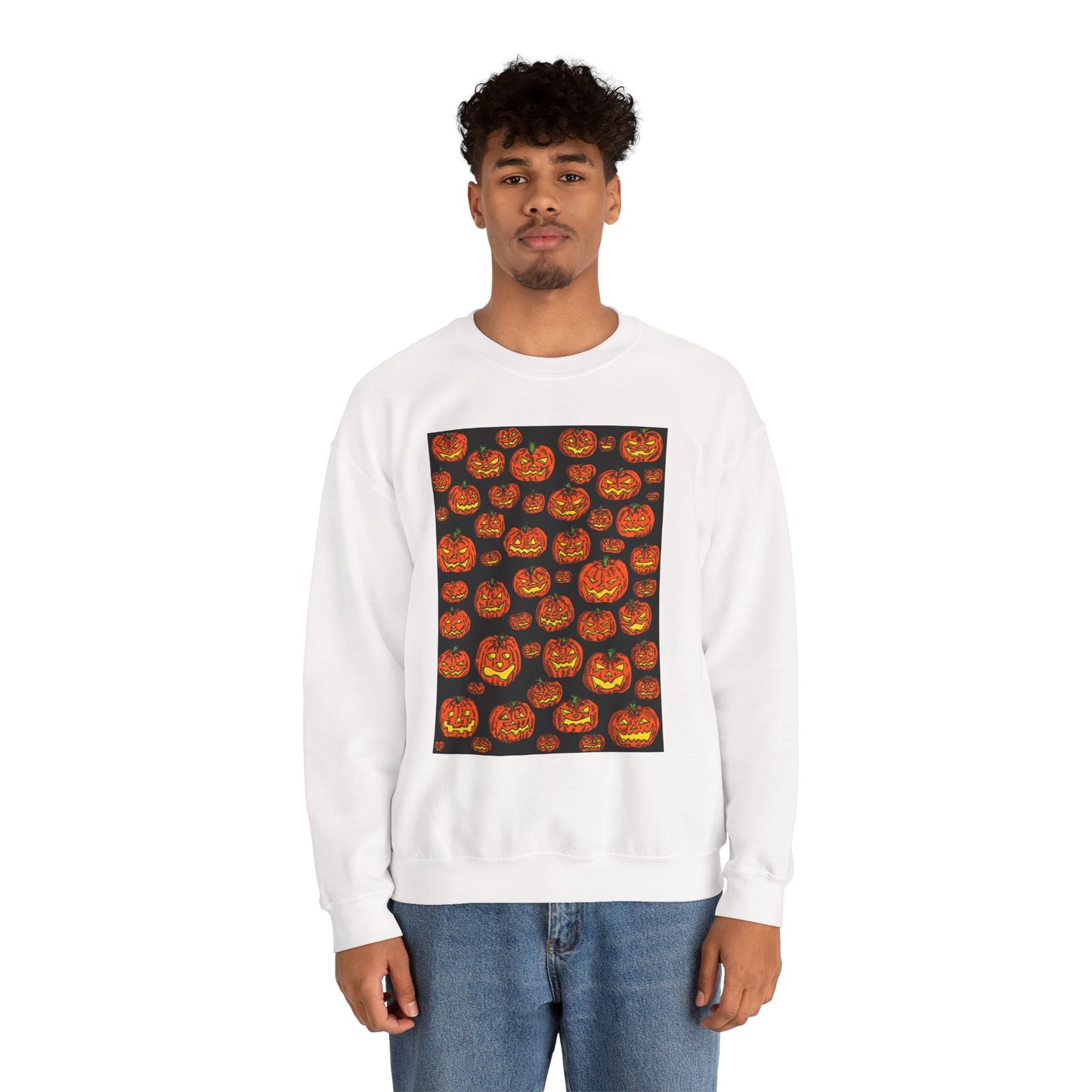 Pumpkin Patch Crewneck Sweatshirt for Fall Celebrations