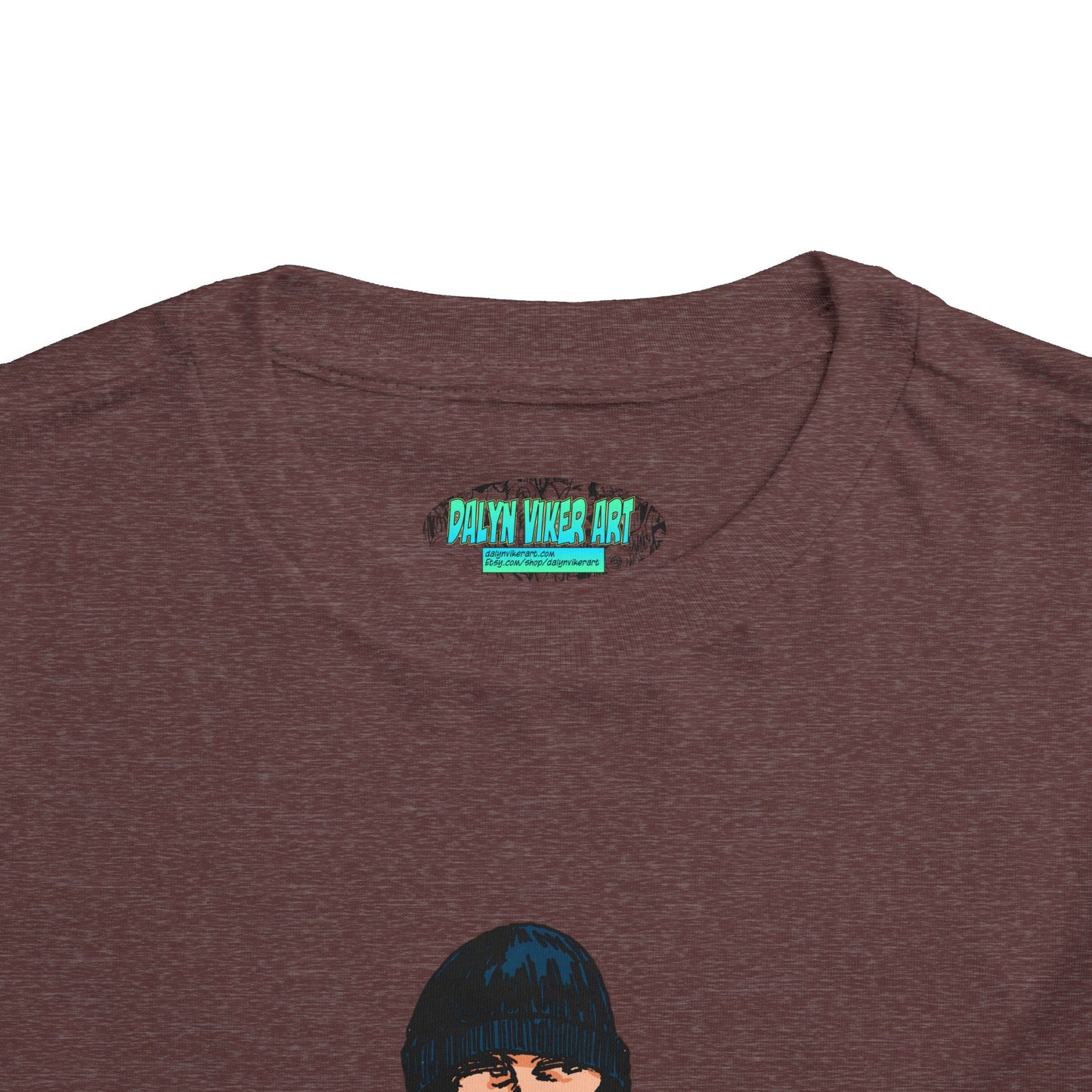 Toddler Tee — Cute Rude Skater Dude Kid Skateboard Graphic Shirt