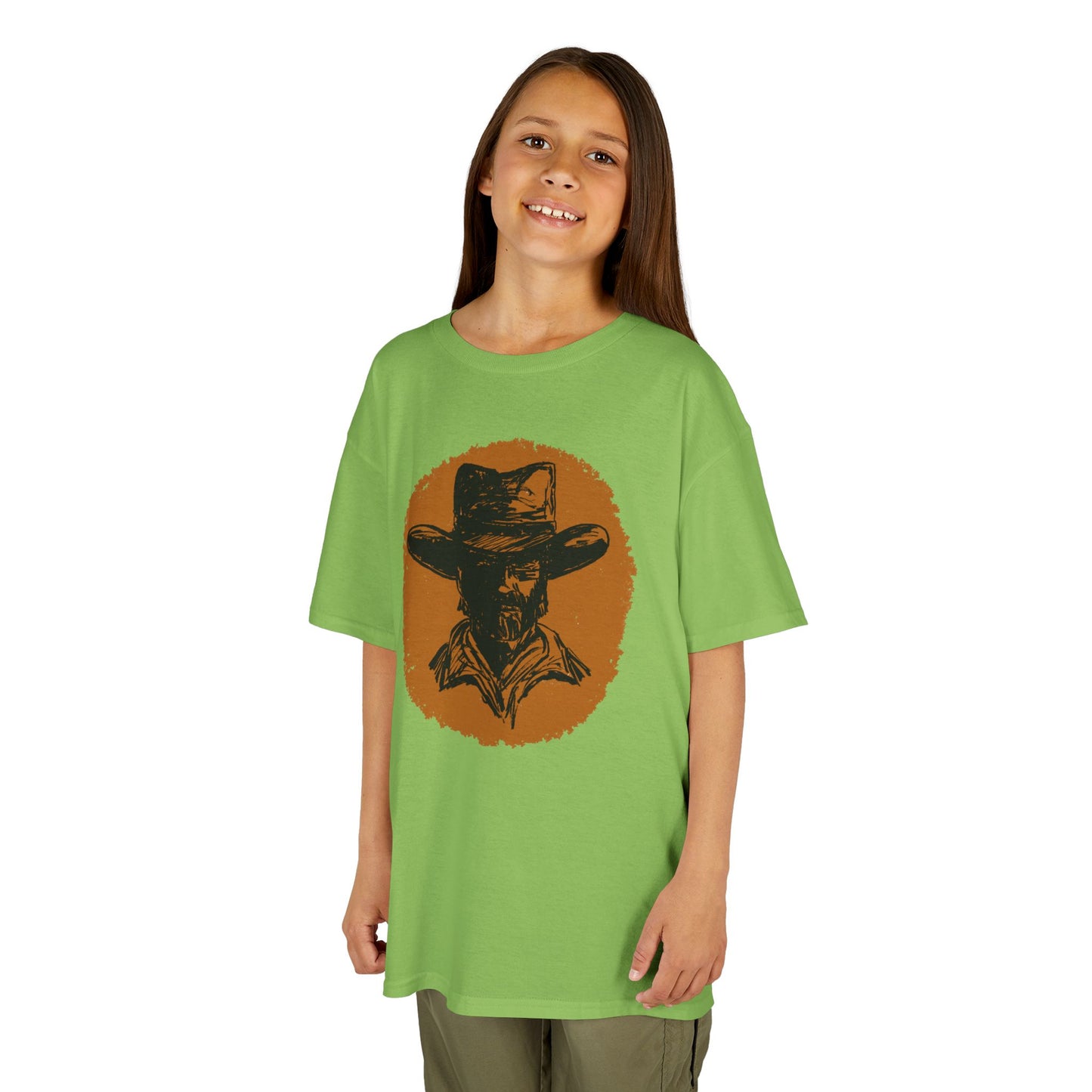 Southwestern Cowboy Kids Heavy Cotton™ Tee