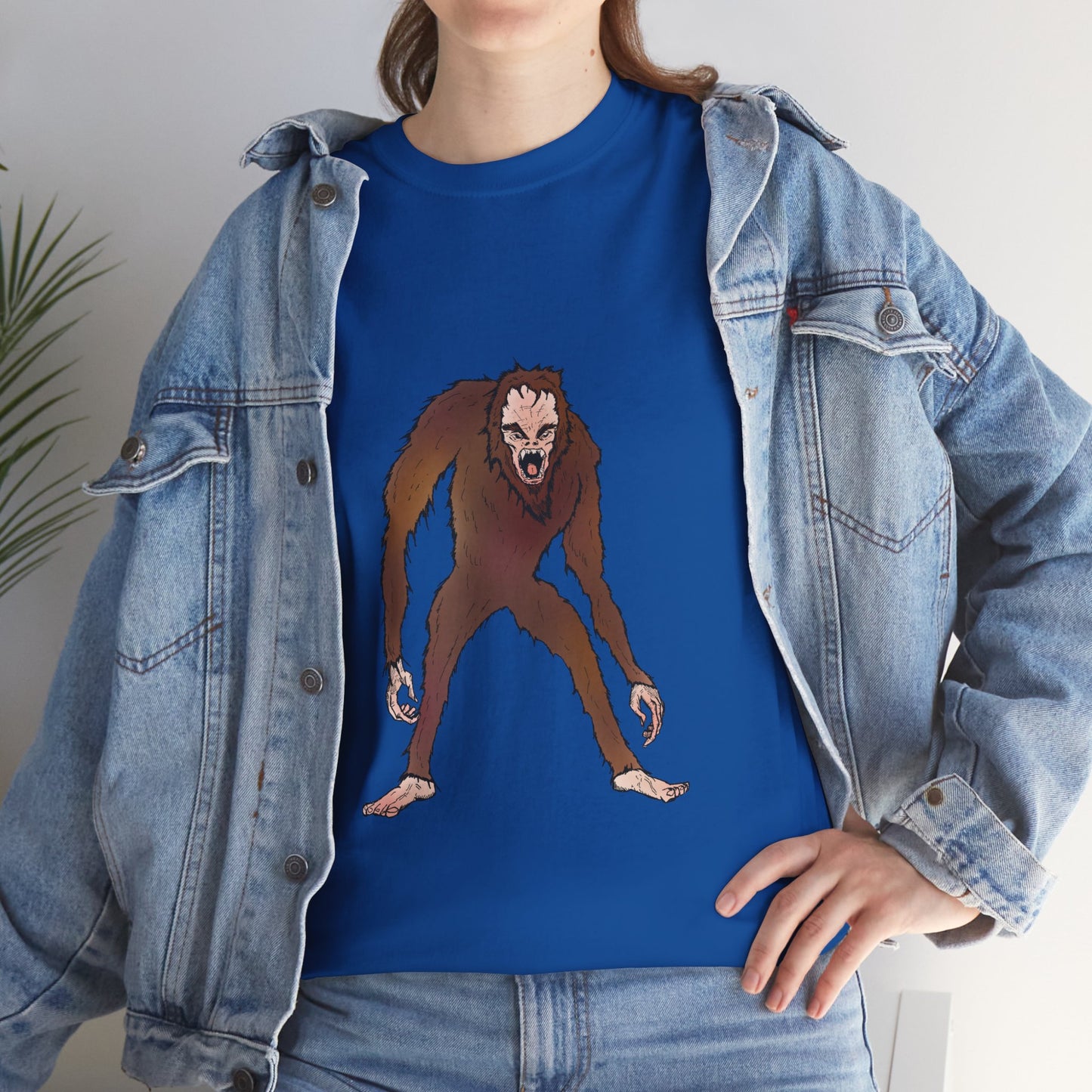 Bigfoot Sketch T‑Shirt — Retro Sasquatch Graphic Tee