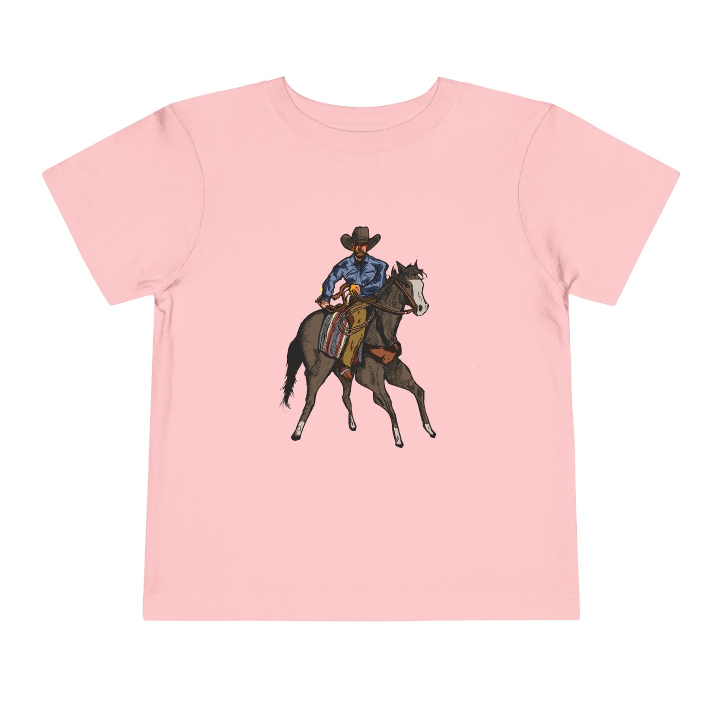 Cowboy on Horse Toddler Tee