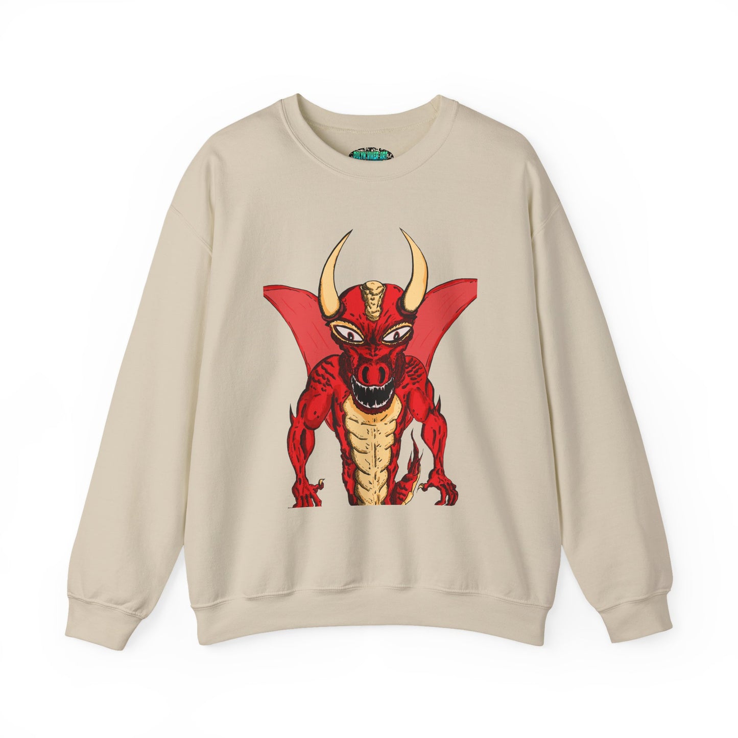 Fierce Dragon Unisex Crewneck Sweatshirt