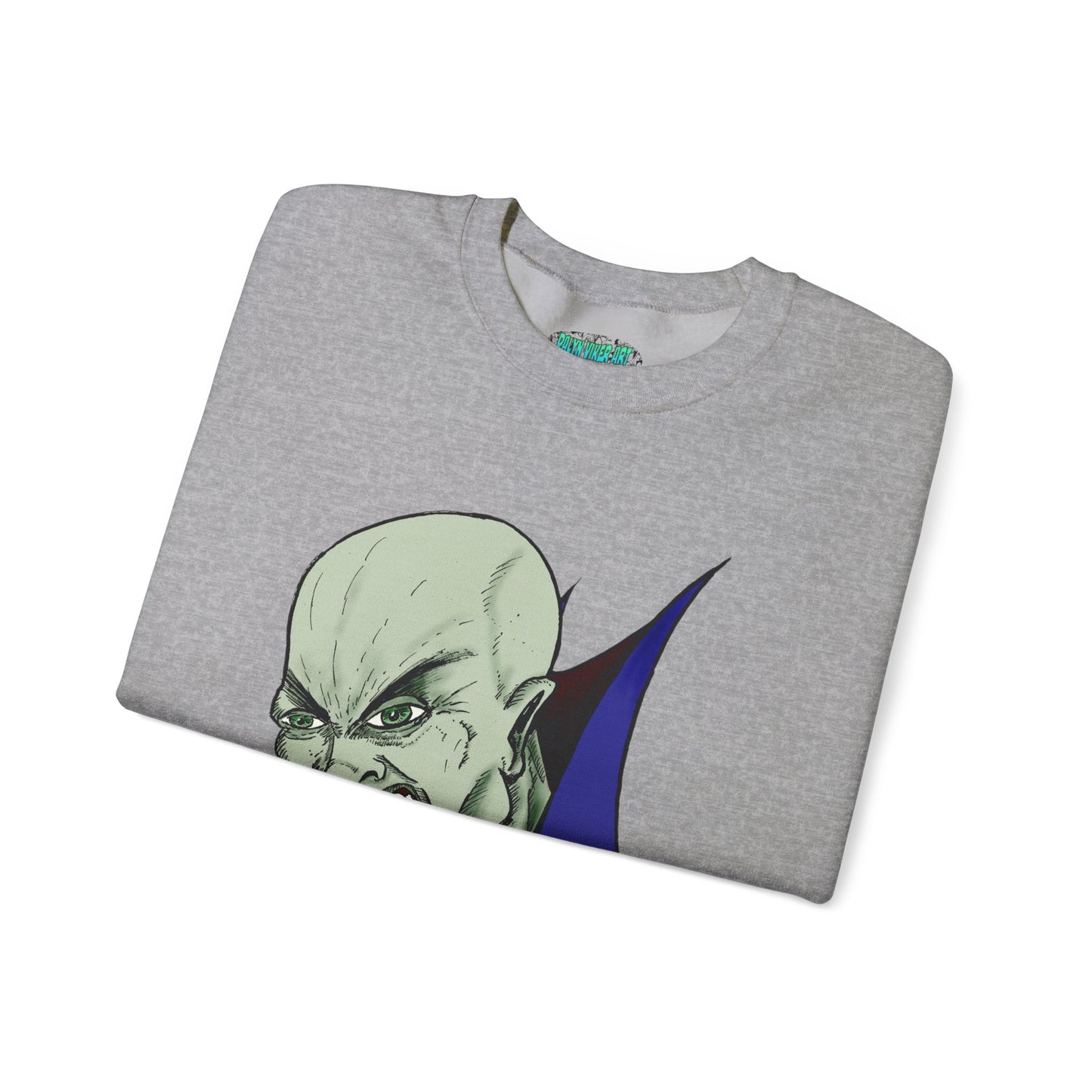 Vampire Graphic Sweatshirt for Halloween
