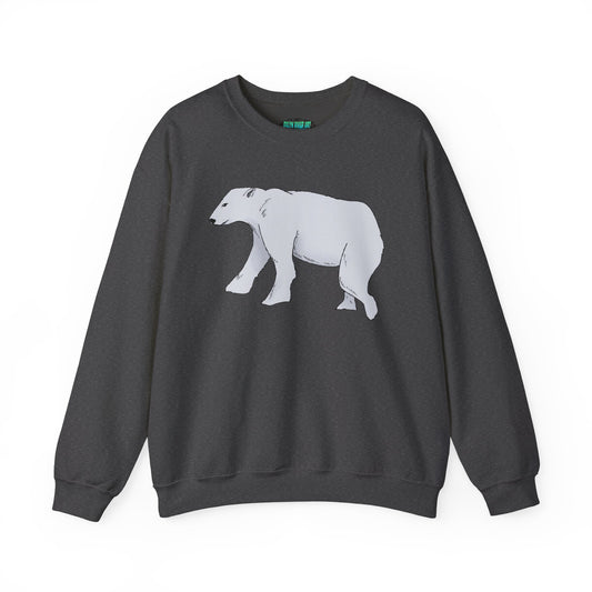 Cozy Polar Bear Crewneck Sweatshirt