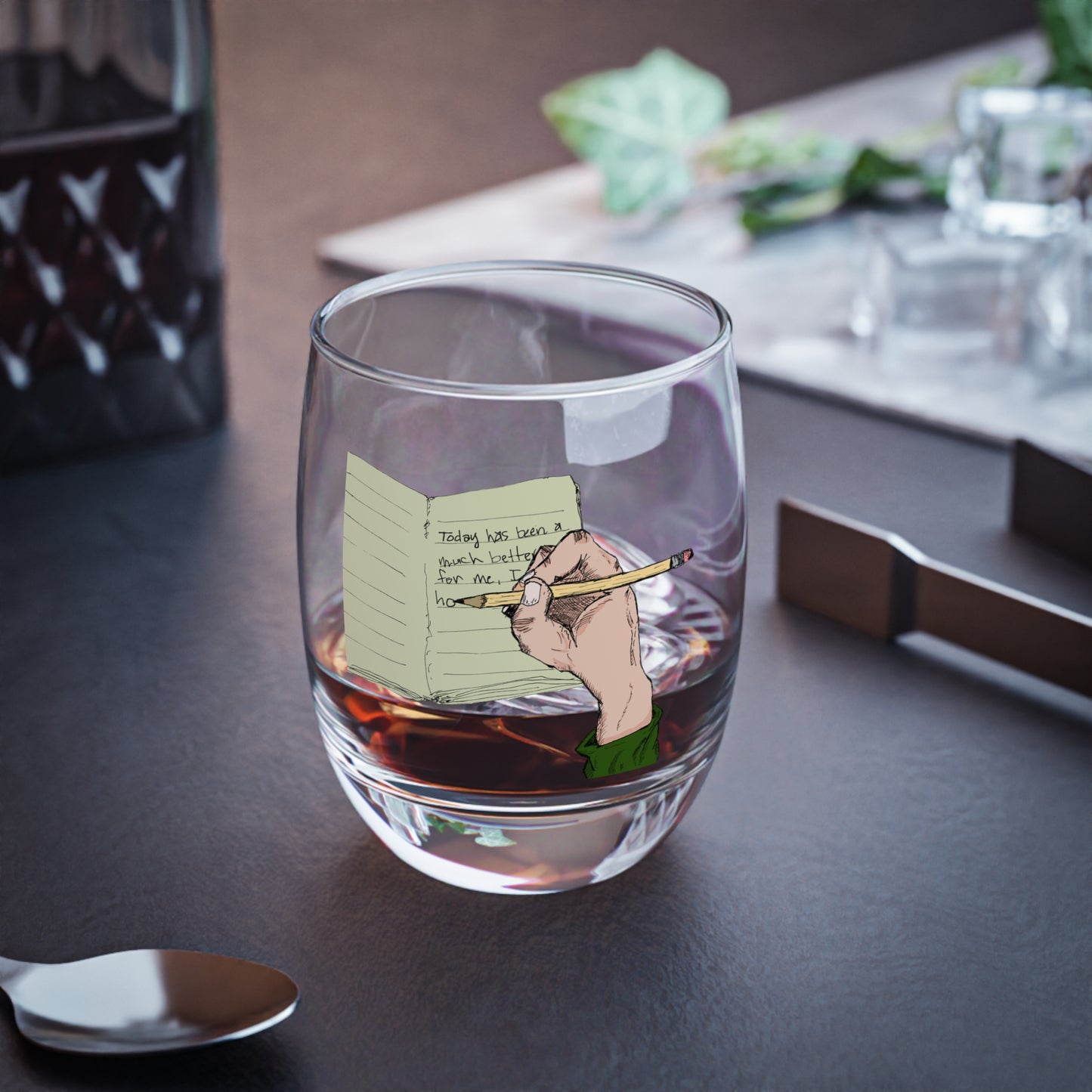 Better Day Whiskey Glass
