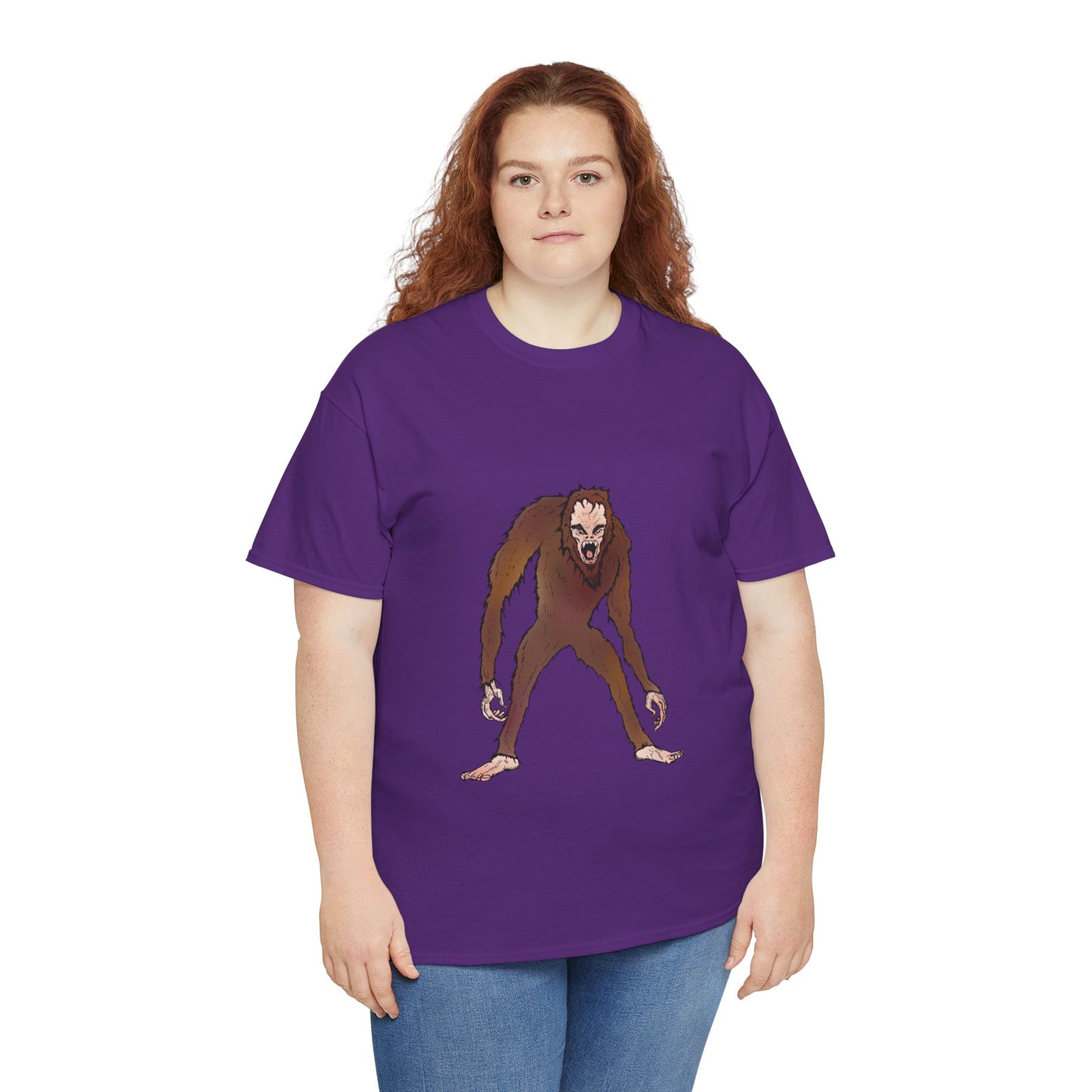 Bigfoot Sketch T‑Shirt — Retro Sasquatch Graphic Tee