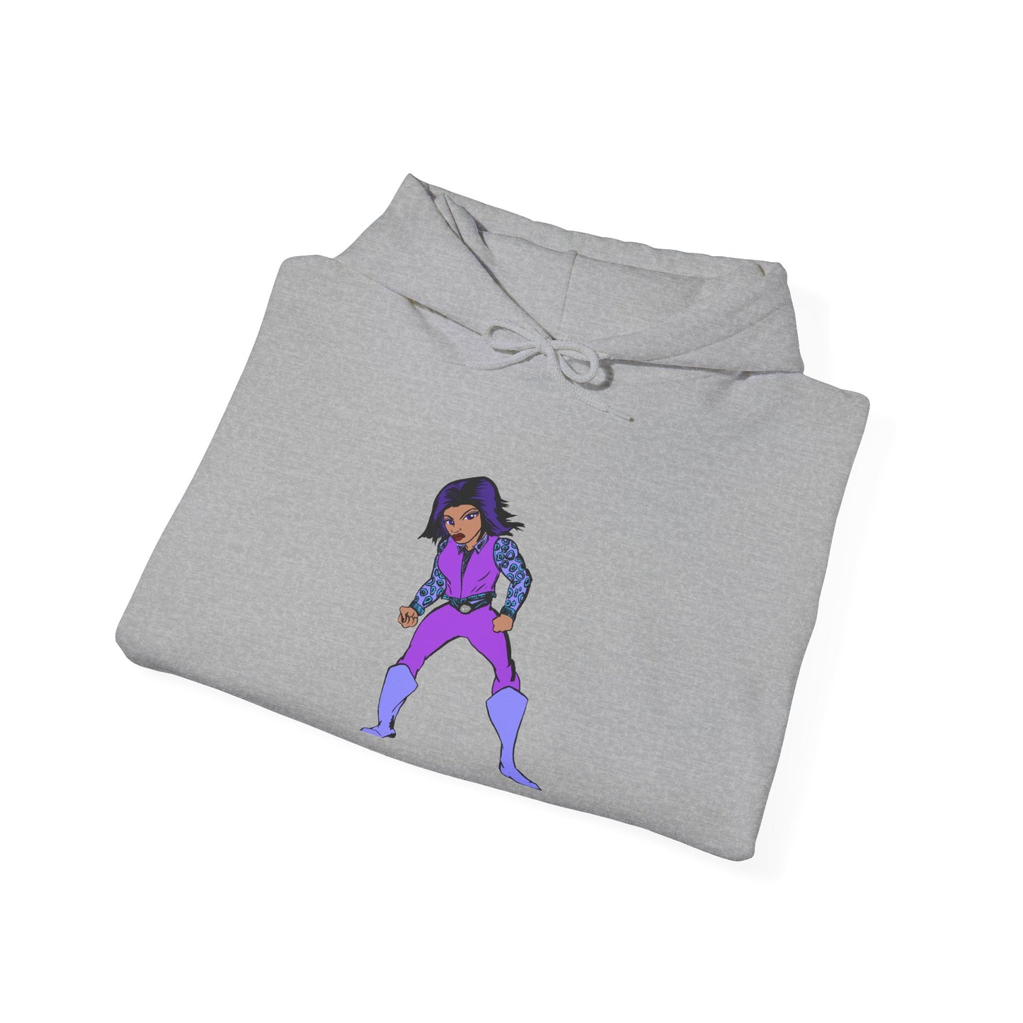 Funky Superhero Hoodie: Unisex Sweatshirt, Cozy Gift for Cartoon Lovers, Perfect for Comfy Days, Great for Halloween