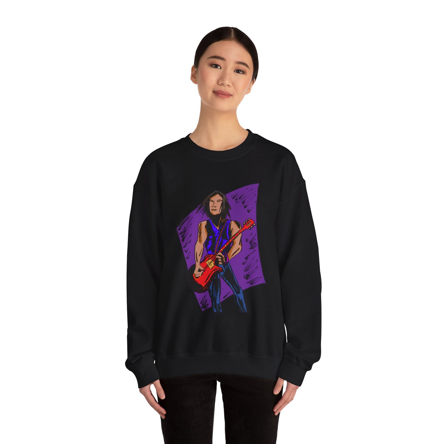 Rock Star Vintage Crewneck Sweatshirt