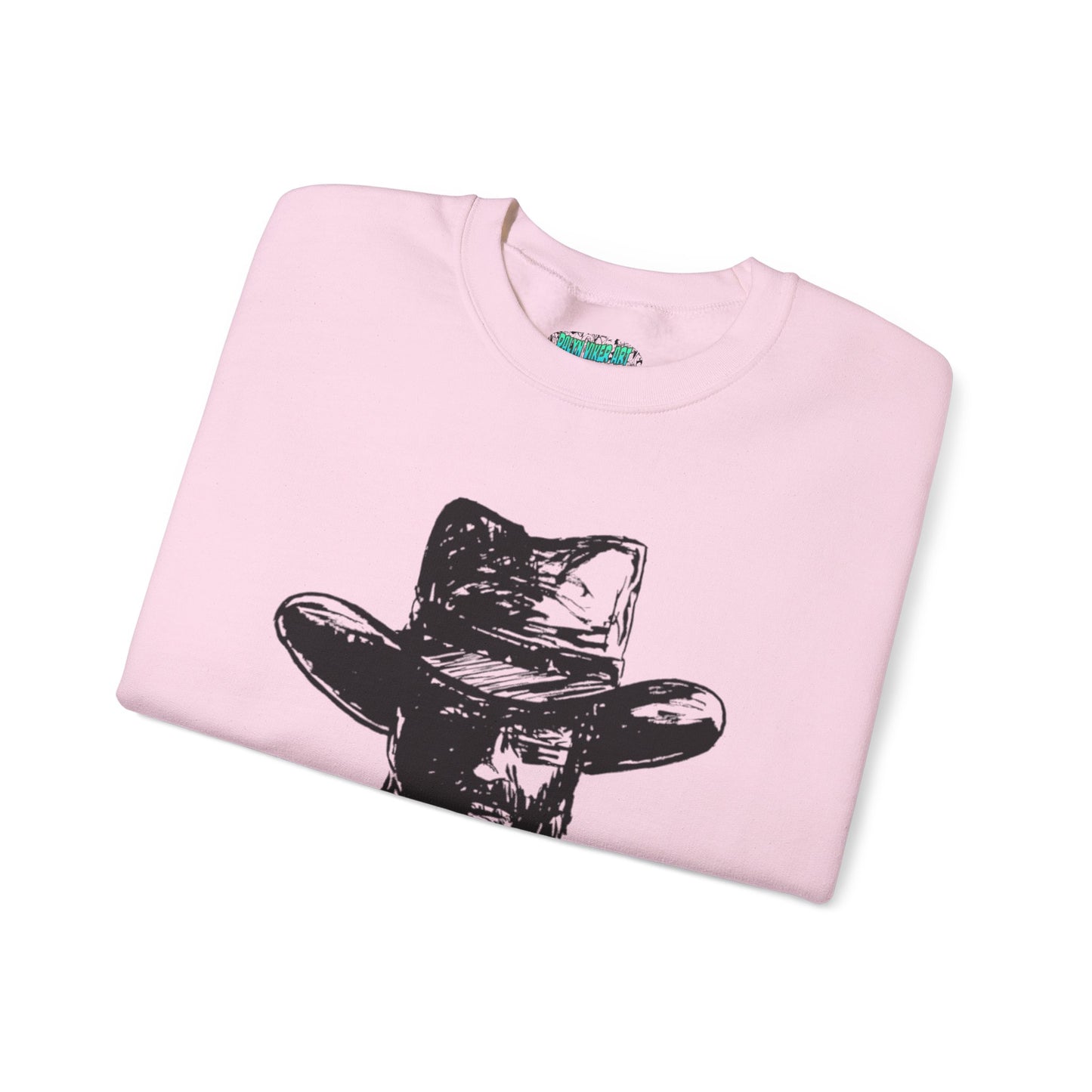 Cowboy Graphic Crewneck Sweatshirt