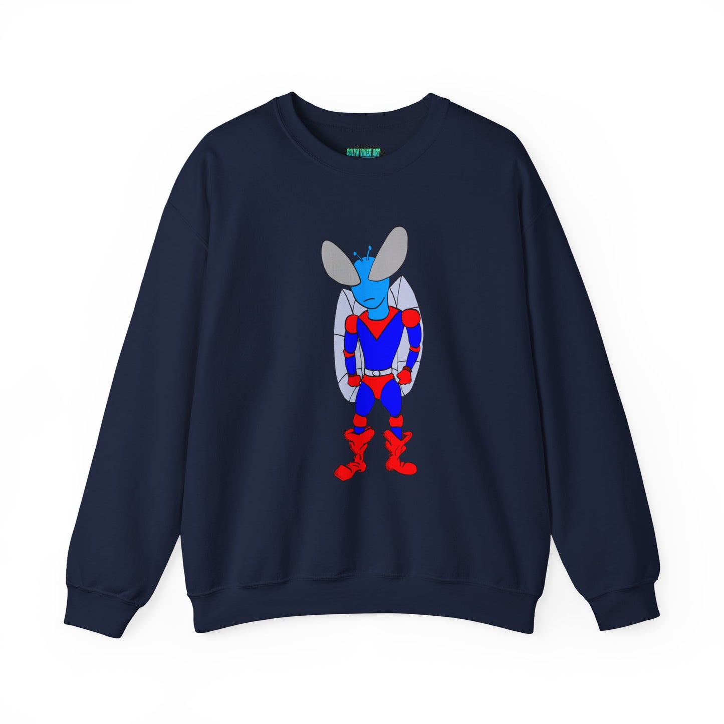 Superhero Agent 501 Unisex Heavy Blend™ Crewneck Sweatshirt
