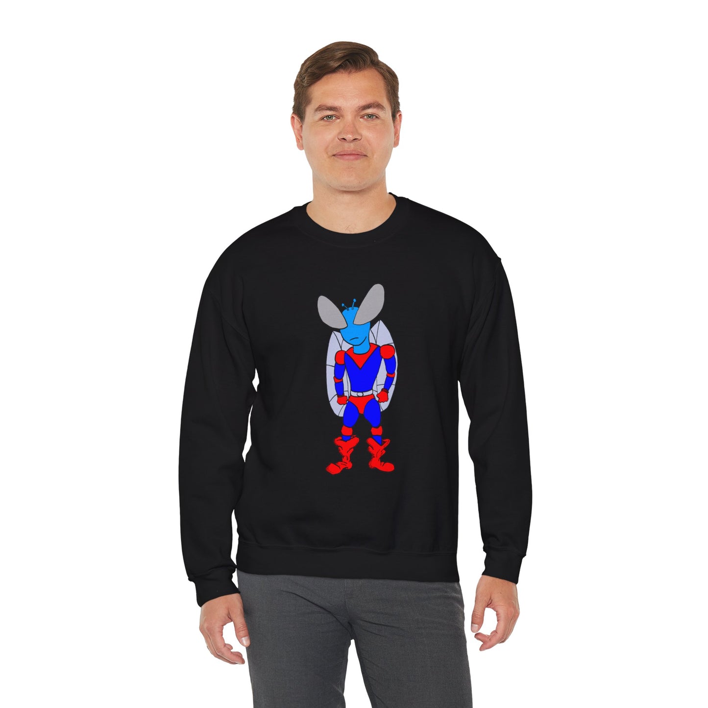 Superhero Agent 501 Unisex Heavy Blend™ Crewneck Sweatshirt