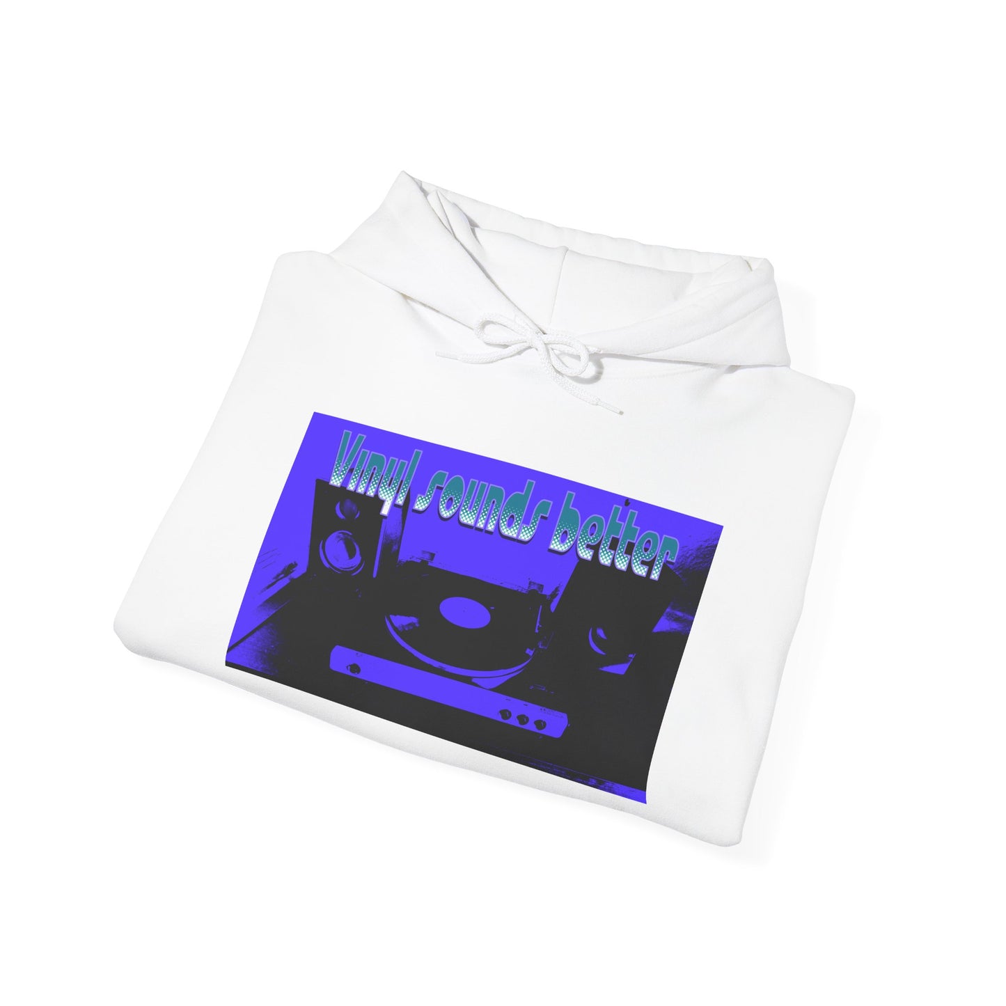 Vinyl Sounds Better Hoodie, Perfect for Music Lovers, Gift for DJs, Casual Wear, Comfortable Sweatshirt, Trendy Music Apparel