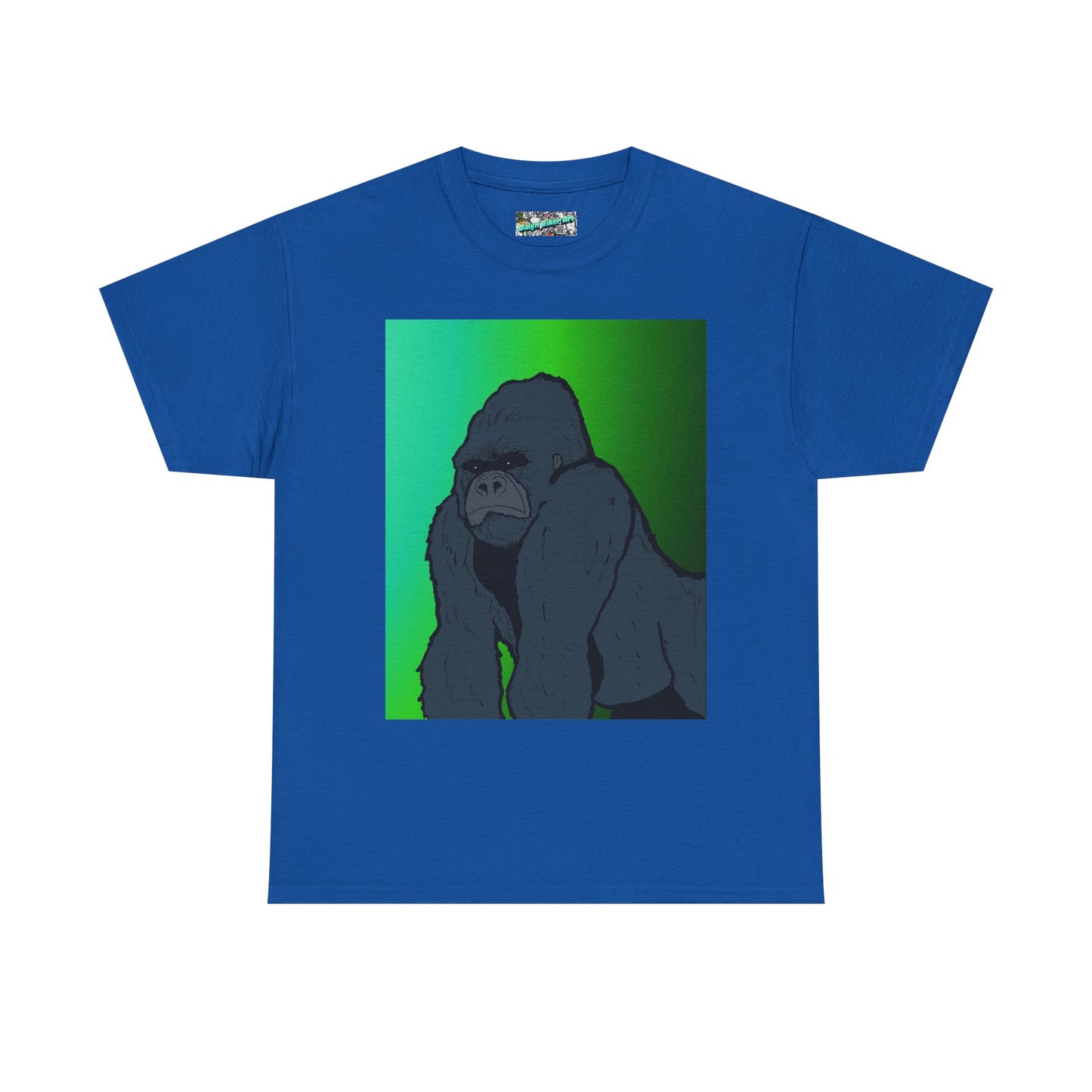 Gorilla Portrait Tee – Graphic Ape Illustration T-Shirt