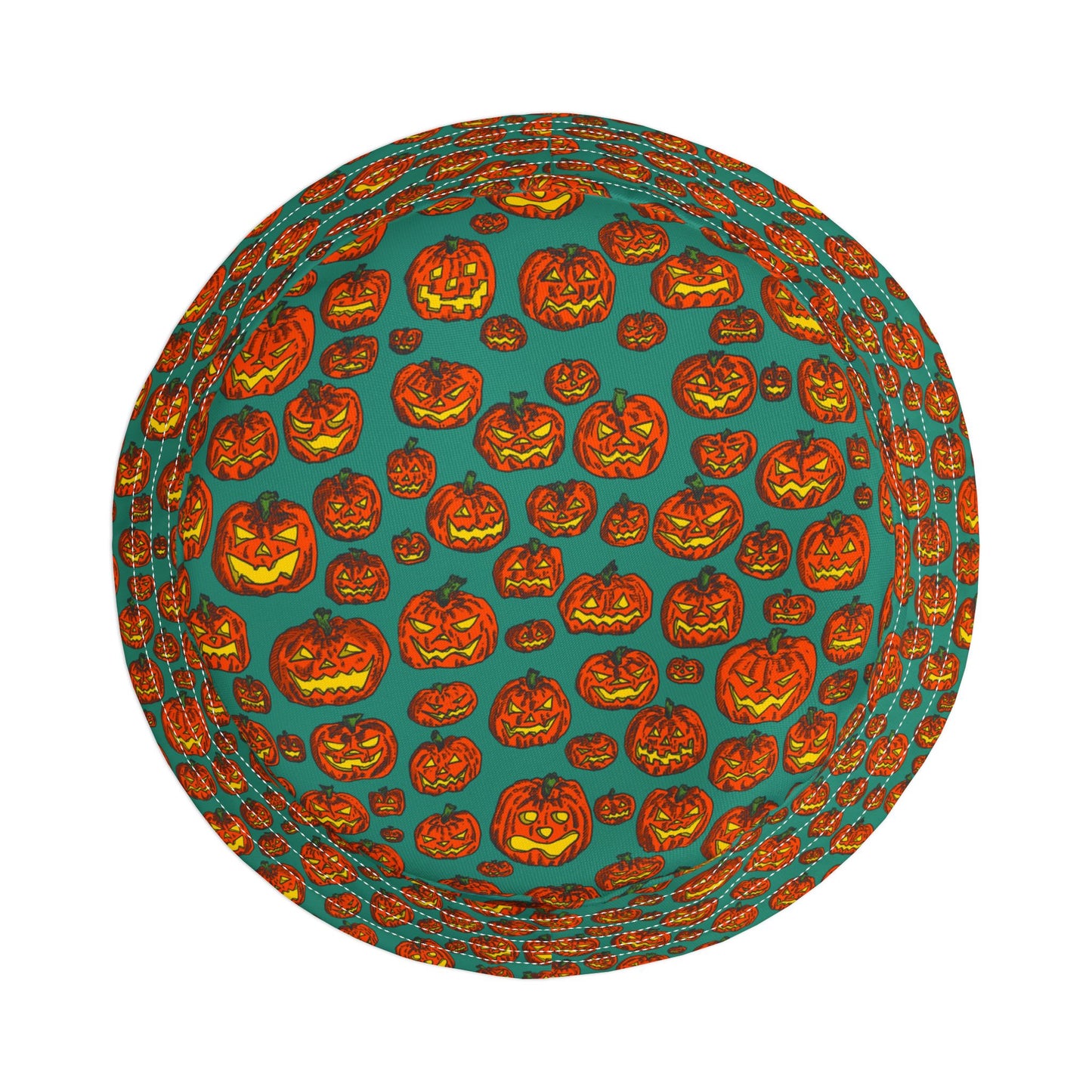 Halloween Pumpkin Bucket Hat, Cute Fall Hat, AOP Bucket Hat, Festival Gear, Trick or Treat Accessory