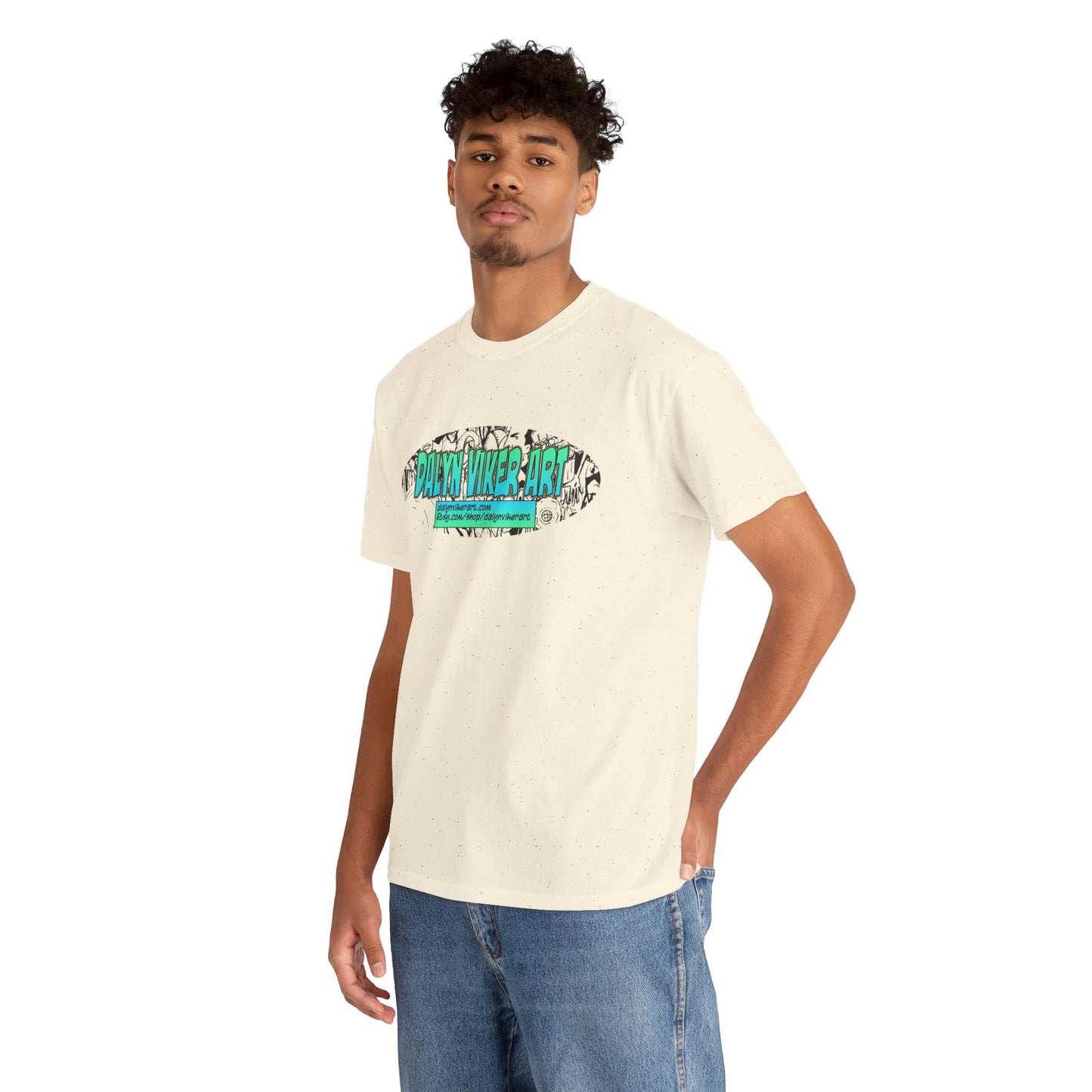 Dahl Viker Art Unisex Heavy Cotton Tee - Unique Graphic Tee for Art Lovers