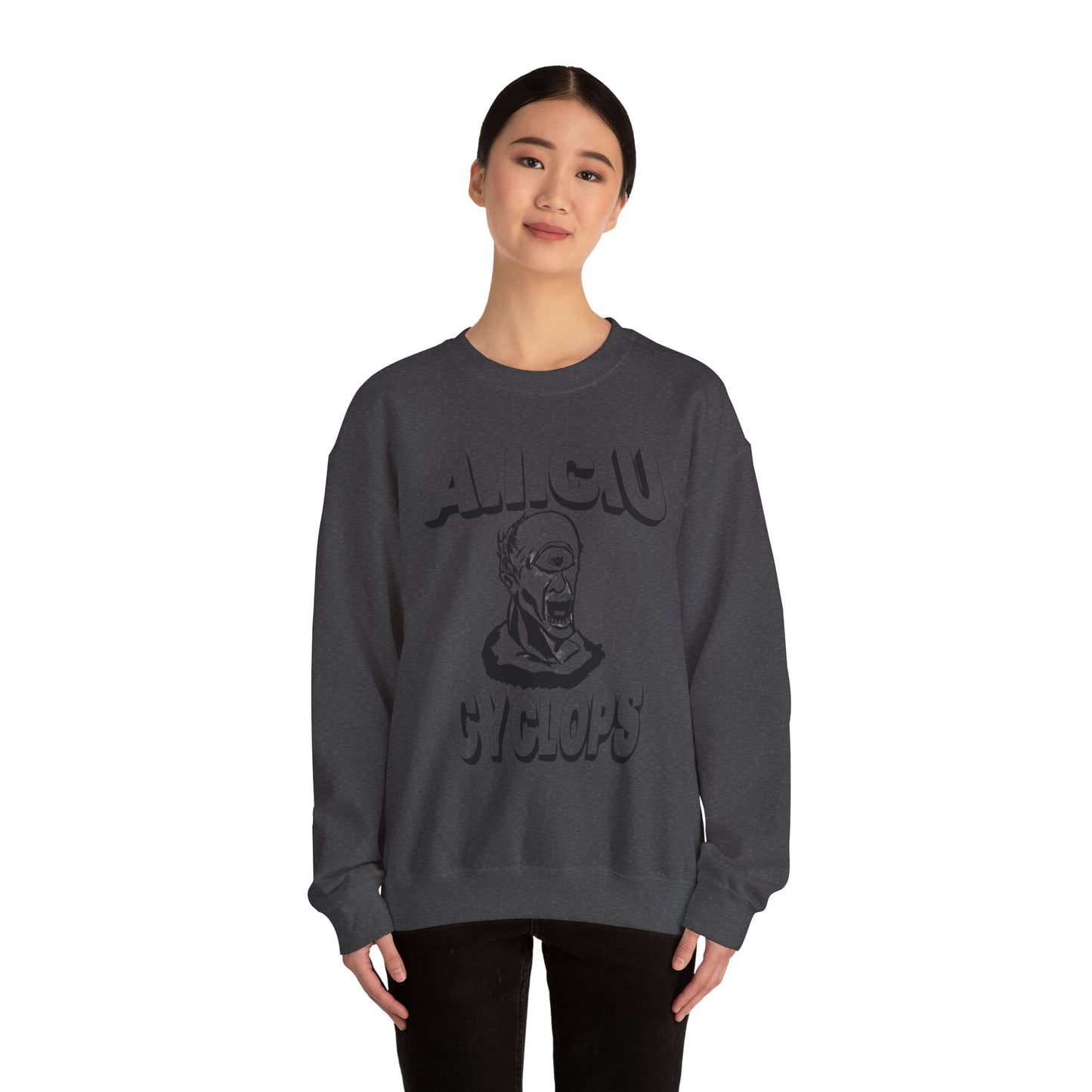 Vintage AICU Cyclops Crewneck Sweatshirt for Unique Style