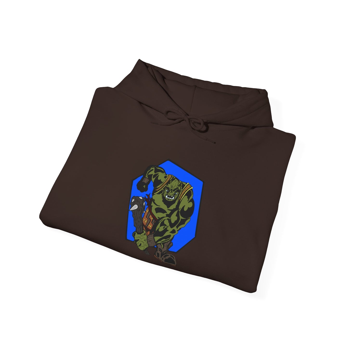 Heroic Monster Hooded Sweatshirt, Cozy Casual, Gift for Gamer, Geek Wear, Unisex Hoodie, Birthday Present, Halloween Style