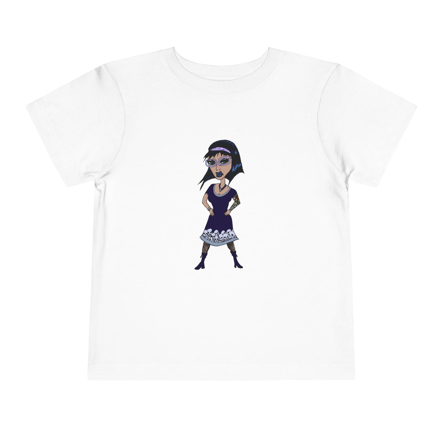 Goth Girl Toddler Tee