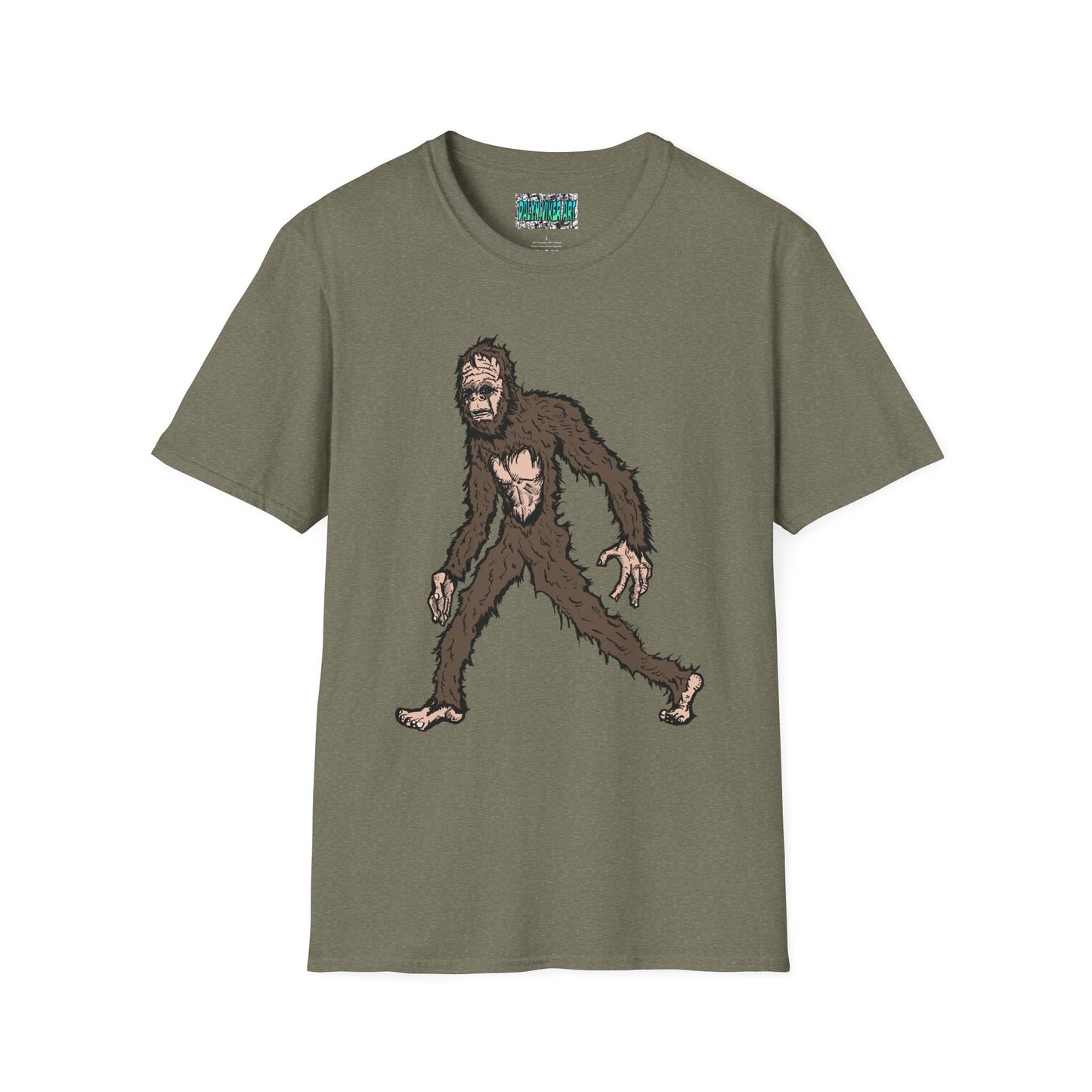 Bigfoot Stroll Unisex Softstyle T-Shirt