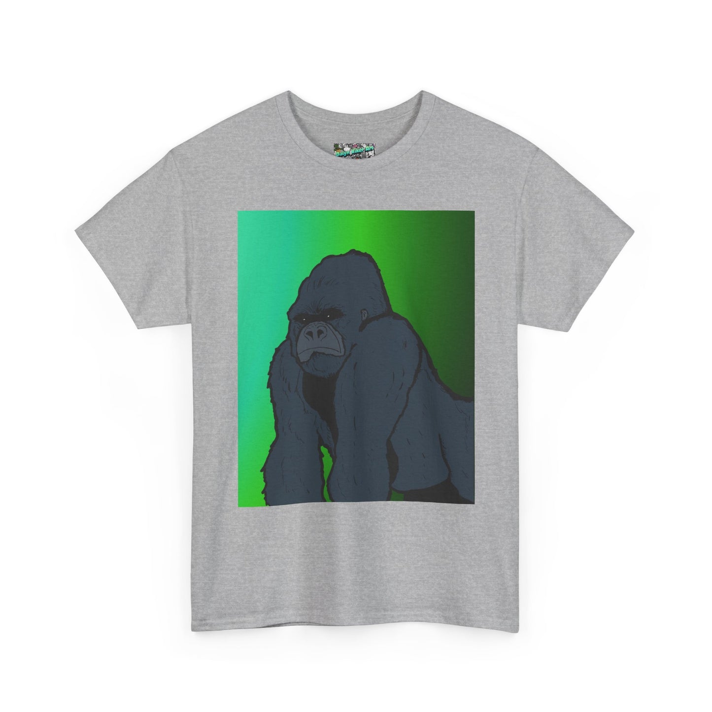 Gorilla Portrait Tee – Graphic Ape Illustration T-Shirt
