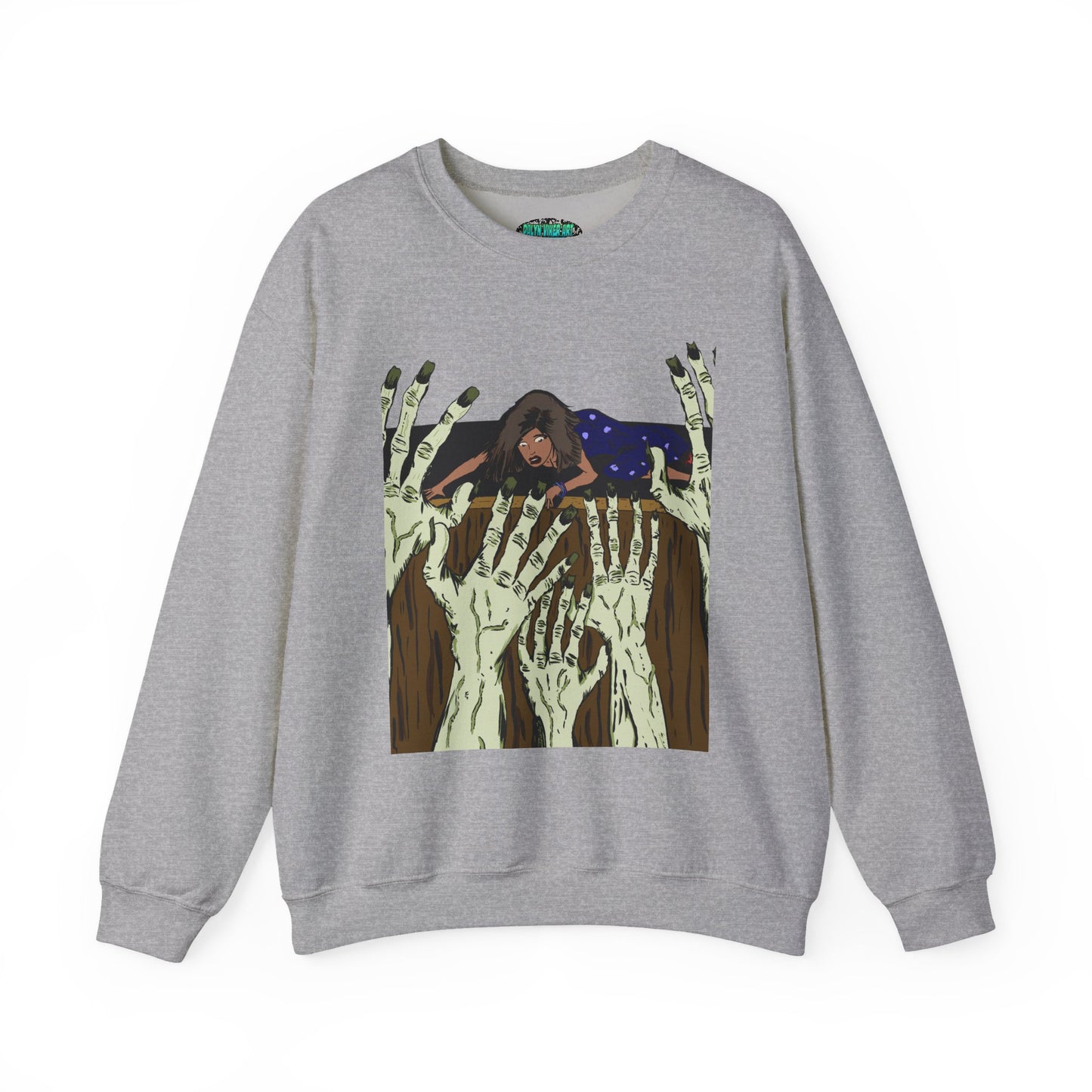 Haunting Hands Crewneck Sweatshirt - Unisex Heavy Blend™