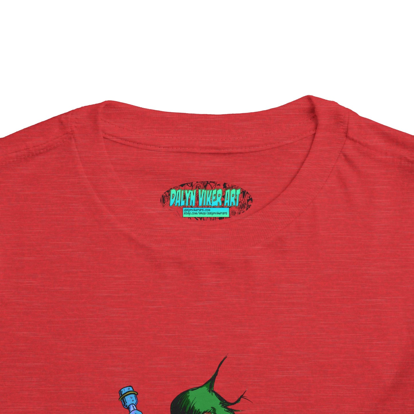 Toddler Tee — Colorful Space Hero Graphic