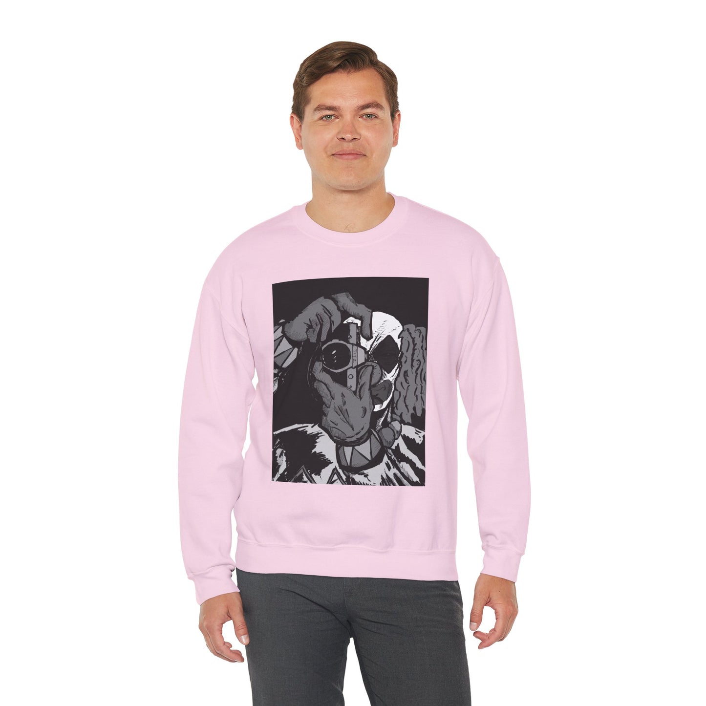 Blasto the Clown Retro Homage Photographer Sweatshirt