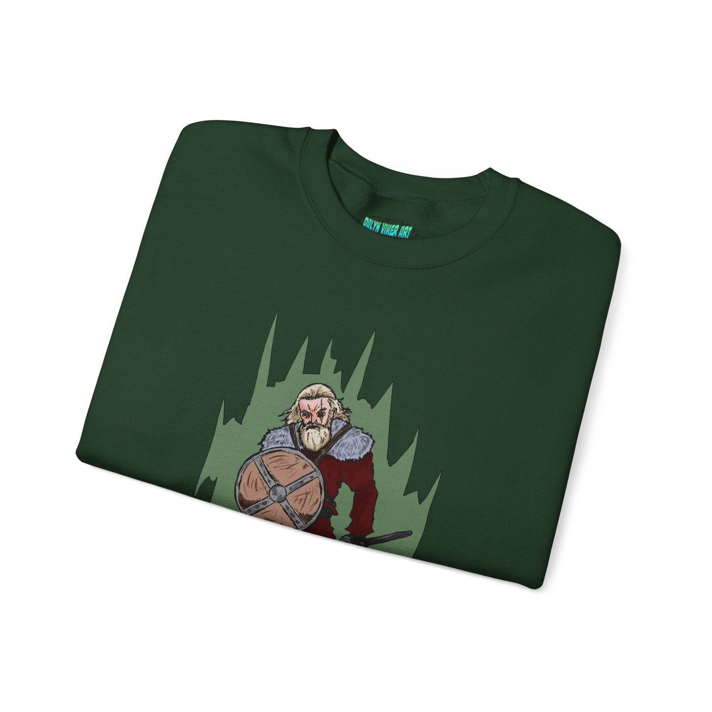 Viking Warrior Sweatshirt - Unisex Heavy Blend Crewneck