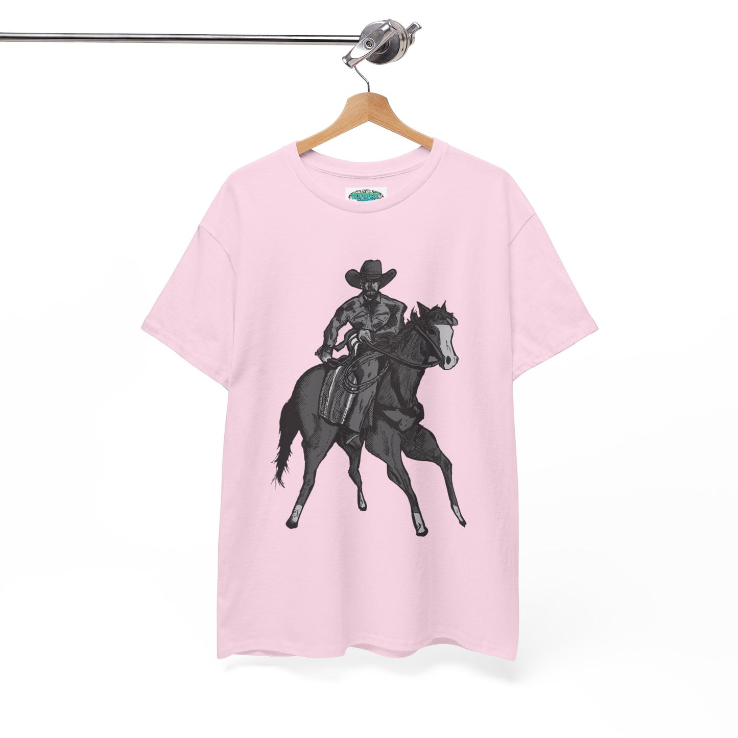 Cowboy on Horseback T‑Shirt — Vintage Western Rodeo Tee