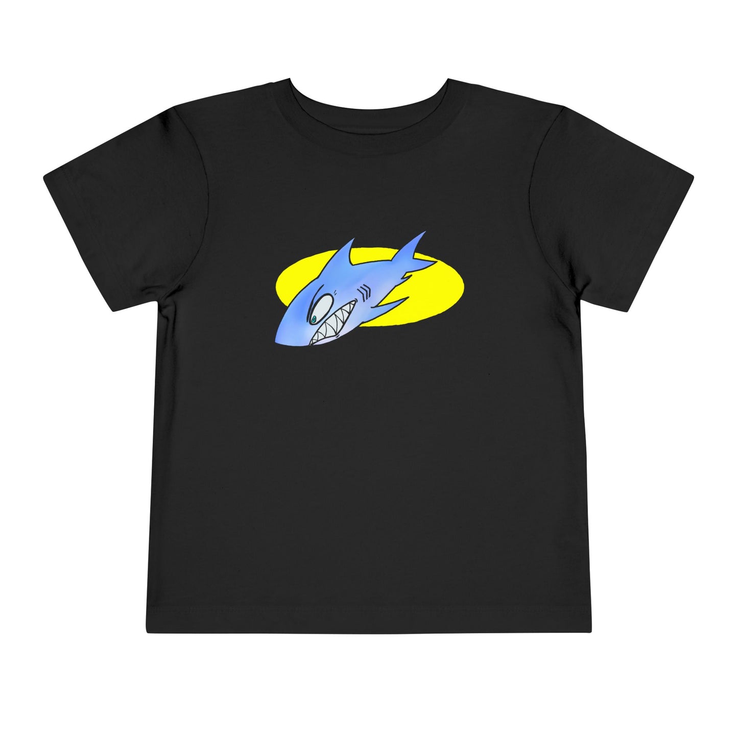 Toddler Shark Tee — Cute Blue Shark Graphic Kids Shirt