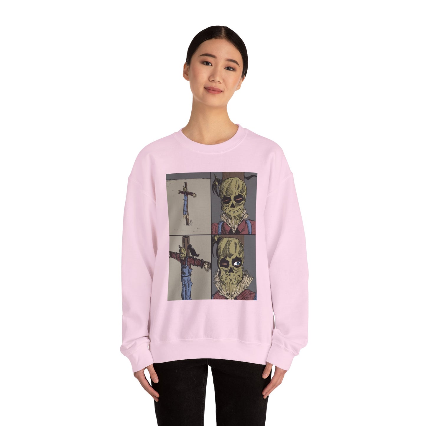 Scarecrow Graphic Crewneck Sweatshirt