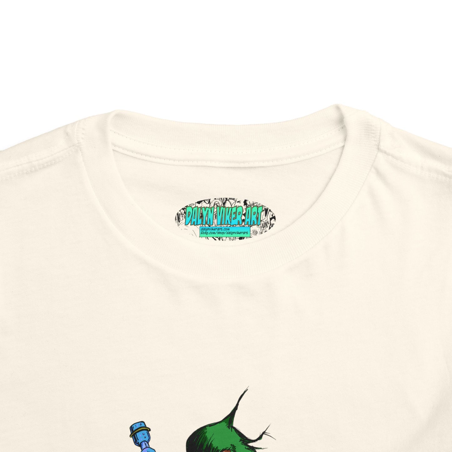 Toddler Tee — Colorful Space Hero Graphic