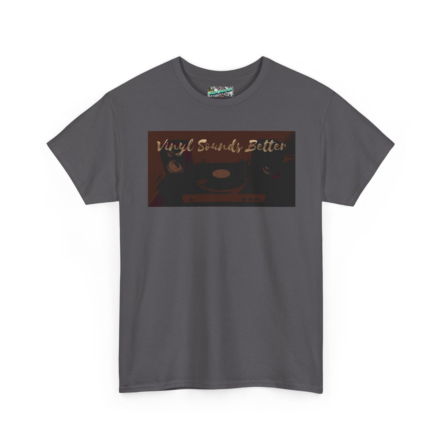 Vinyl Sounds Better T-Shirt — Retro Record Player Tee for Music Lovers