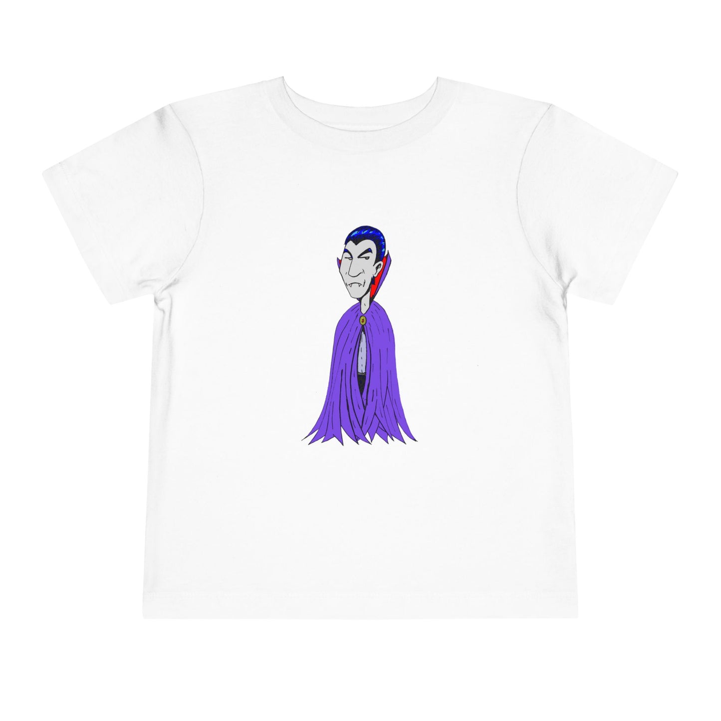 Toddler Tee — Cute Cartoon Vampire Graphic Shirt for Kids