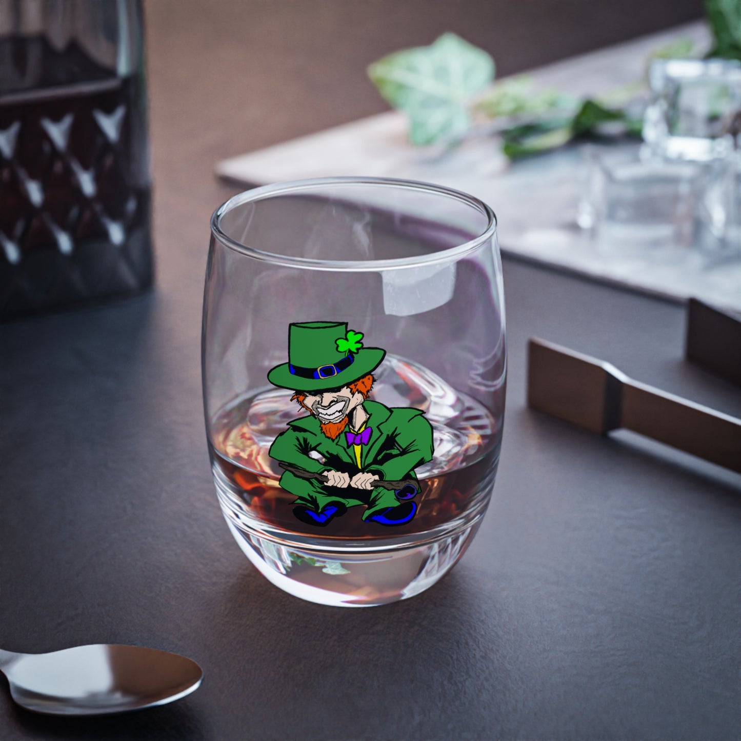 Leprechaun Whiskey Glass – Perfect St. Patrick's Day Gift
