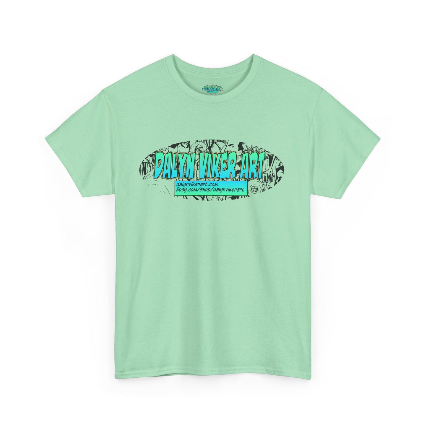 Dahl Viker Art Unisex Heavy Cotton Tee - Unique Graphic Tee for Art Lovers