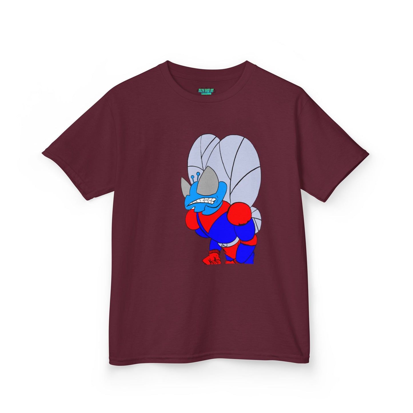 The Astound Astro-Fly - Ready for the Next Case - Playful Cartoon Kids Tee - Fun and Colorful Design