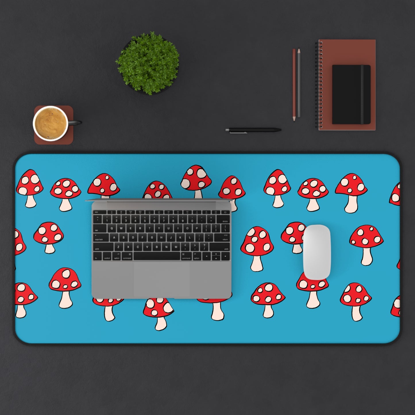 Fungus Among Us, Mushrooms Desk Mat