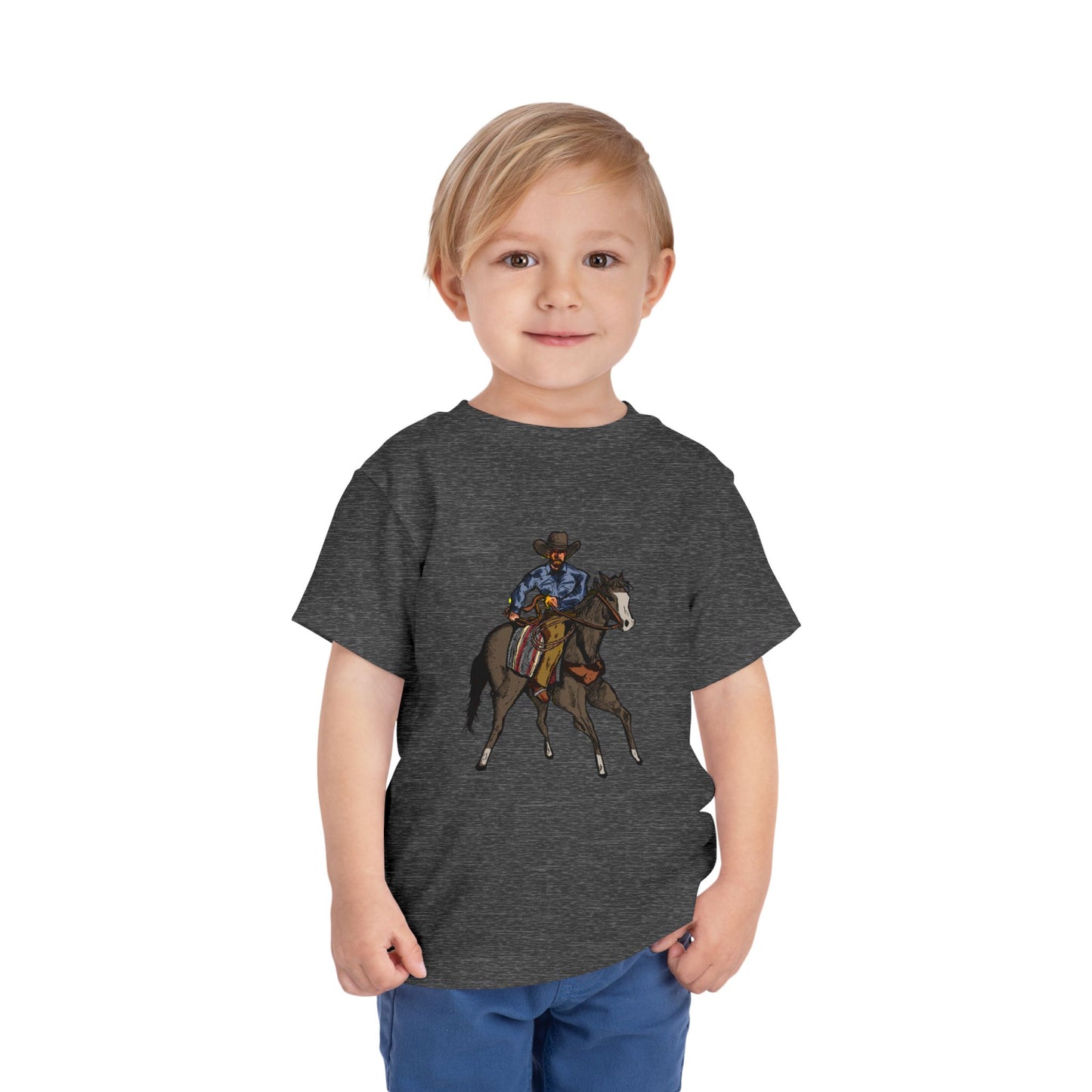 Cowboy on Horse Toddler Tee