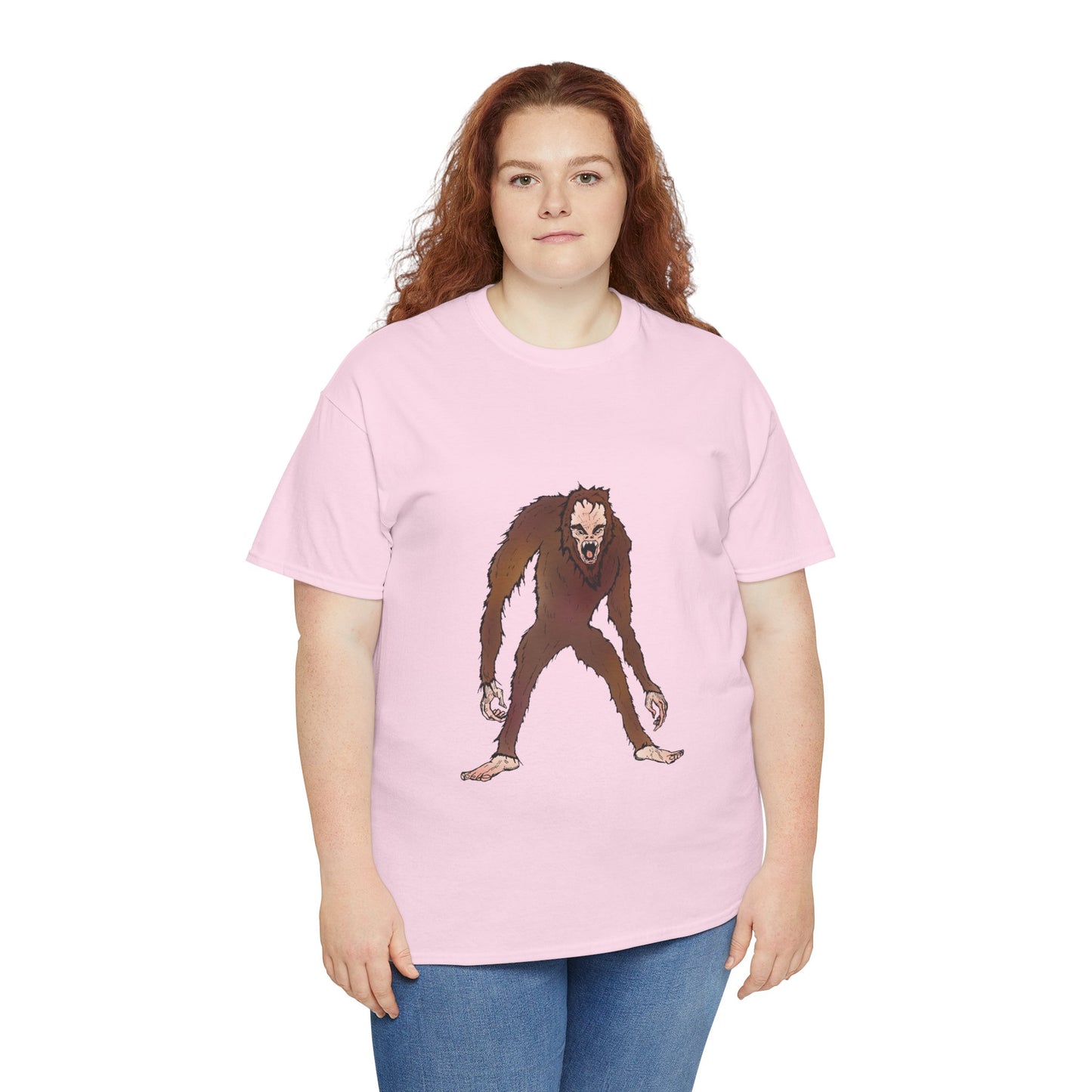 Bigfoot Sketch T‑Shirt — Retro Sasquatch Graphic Tee