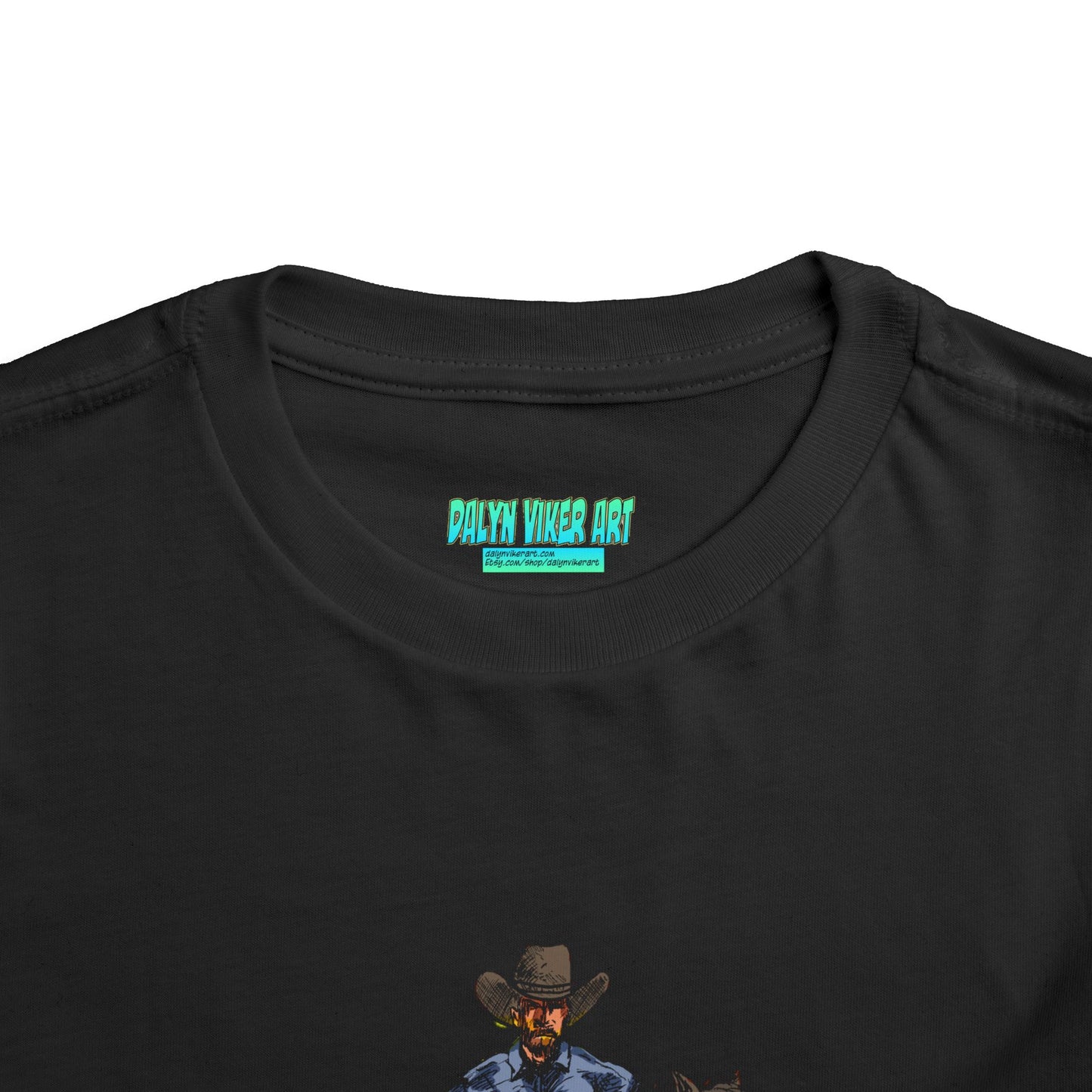 Cowboy on Horse Toddler Tee