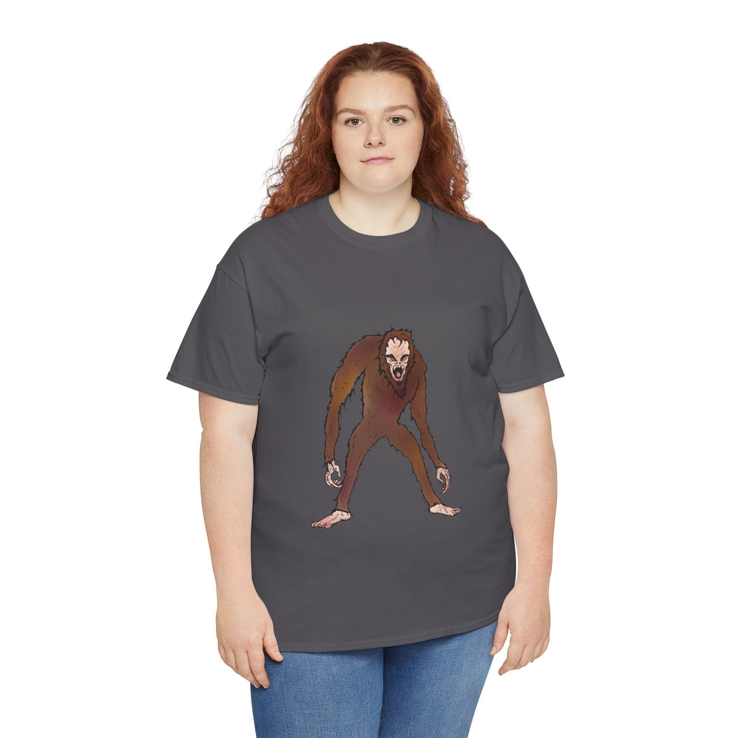 Bigfoot Sketch T‑Shirt — Retro Sasquatch Graphic Tee
