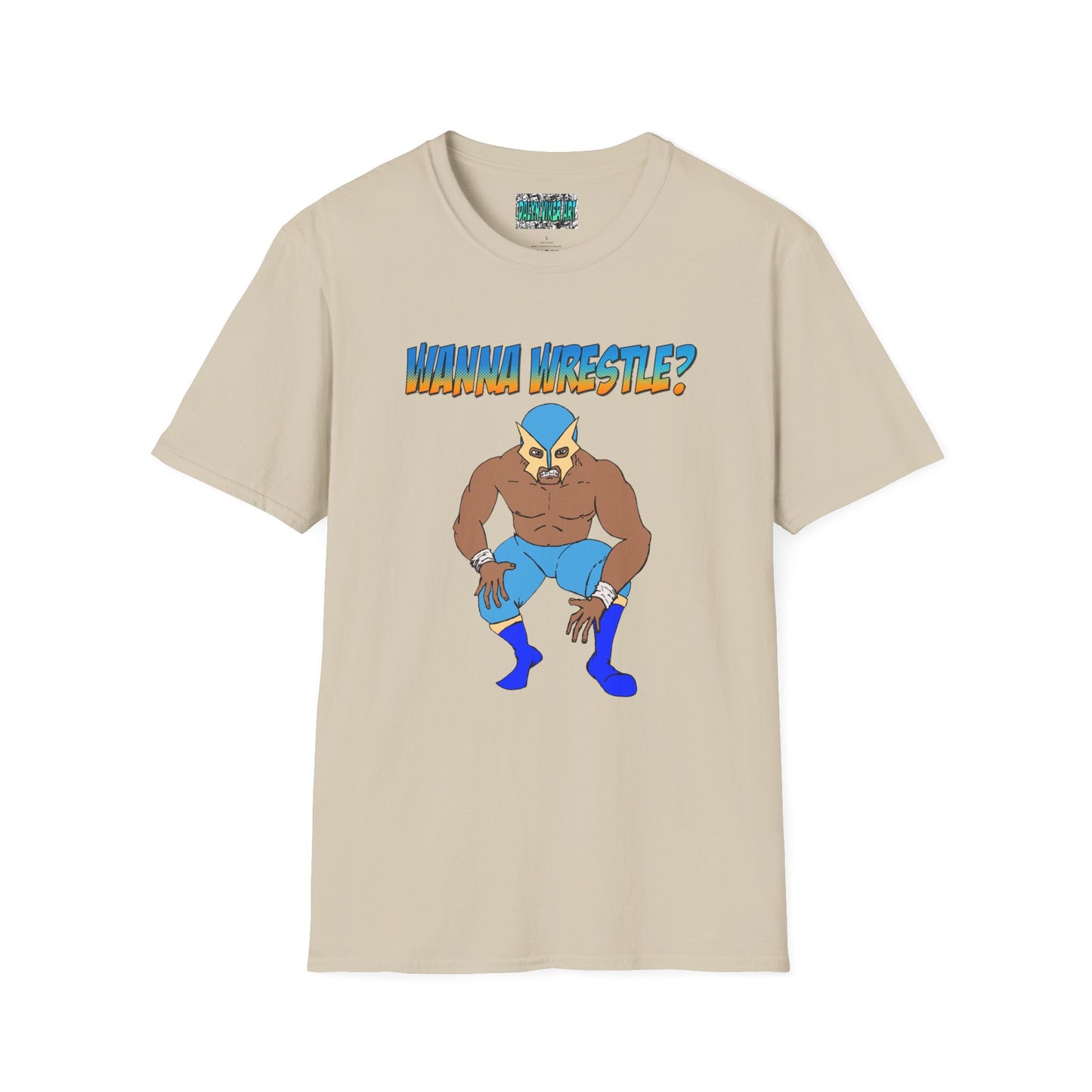 Wanna Wrestle? Unisex Softstyle T-Shirt