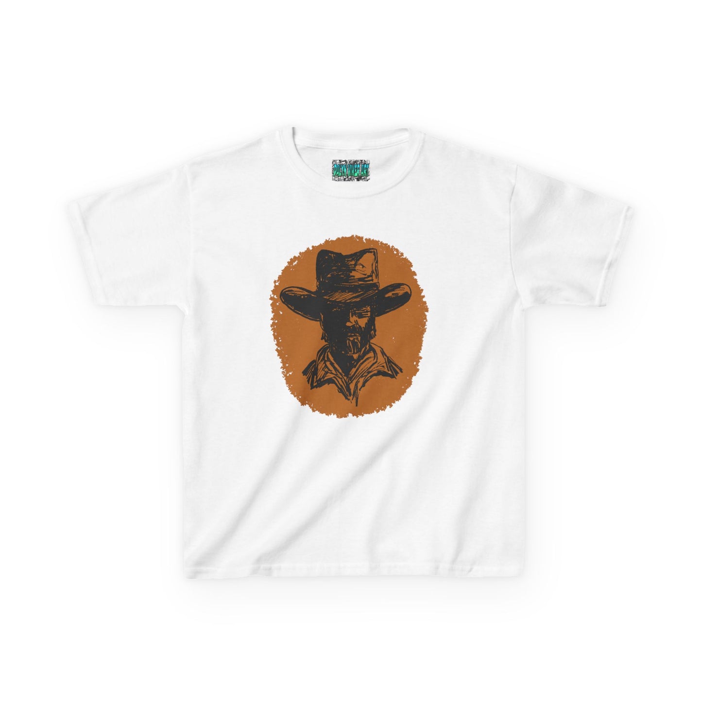 Southwestern Cowboy Kids Heavy Cotton™ Tee