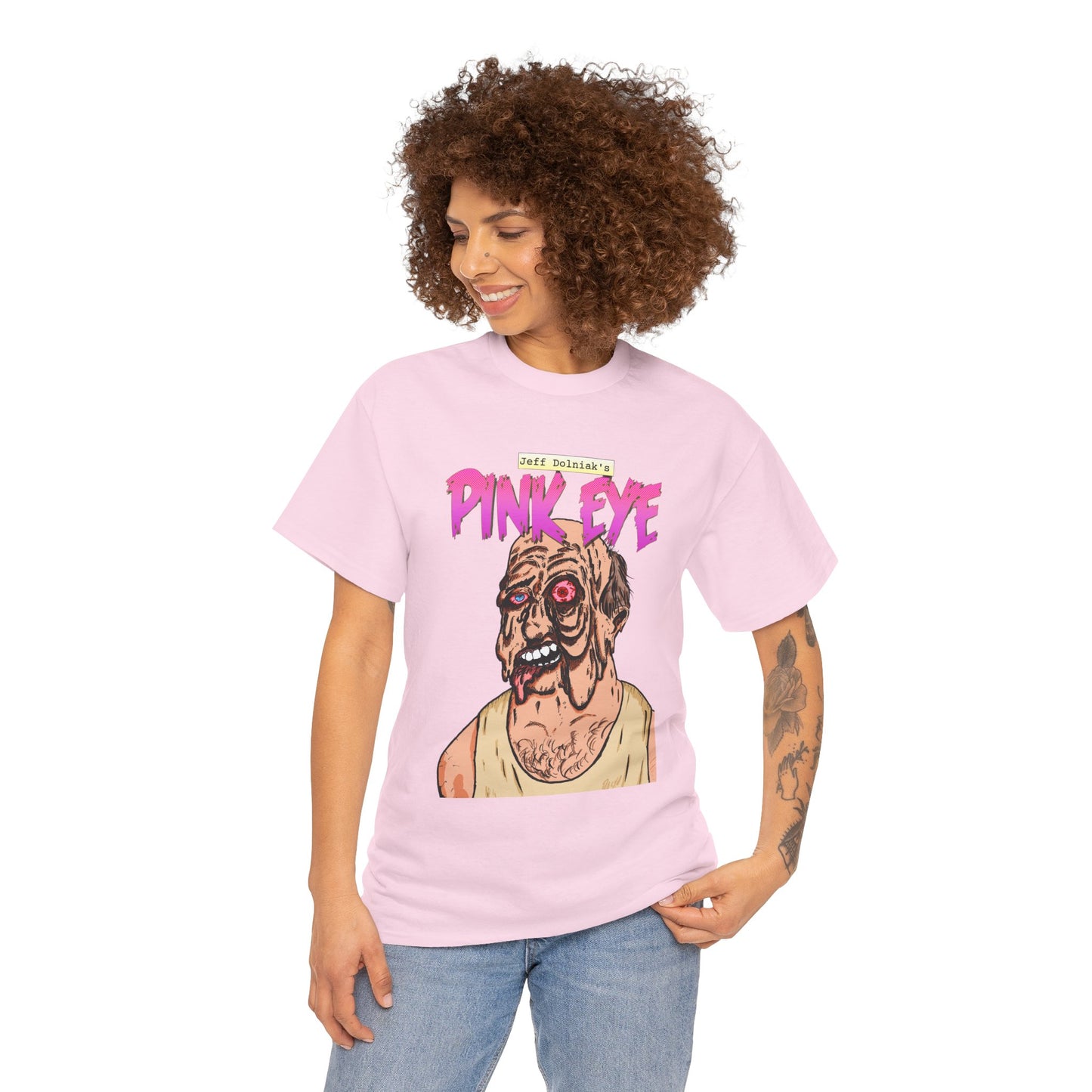 Pink Eye - Body Horror Illustration T-Shirt