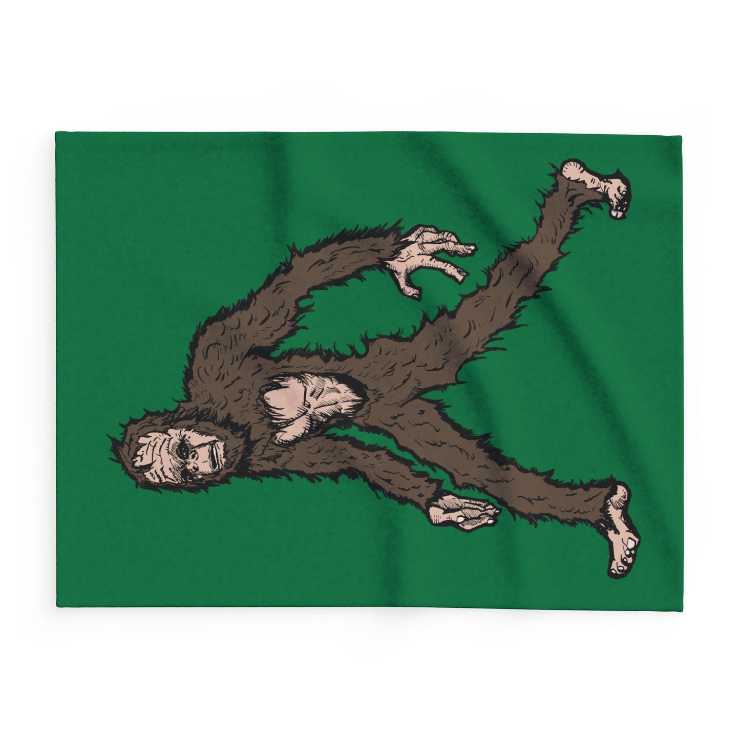 Bigfoot Stroll Arctic Fleece Blanket