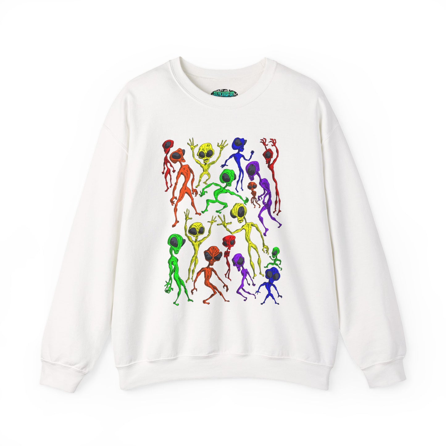 Alien Dance Party Crewneck Sweatshirt