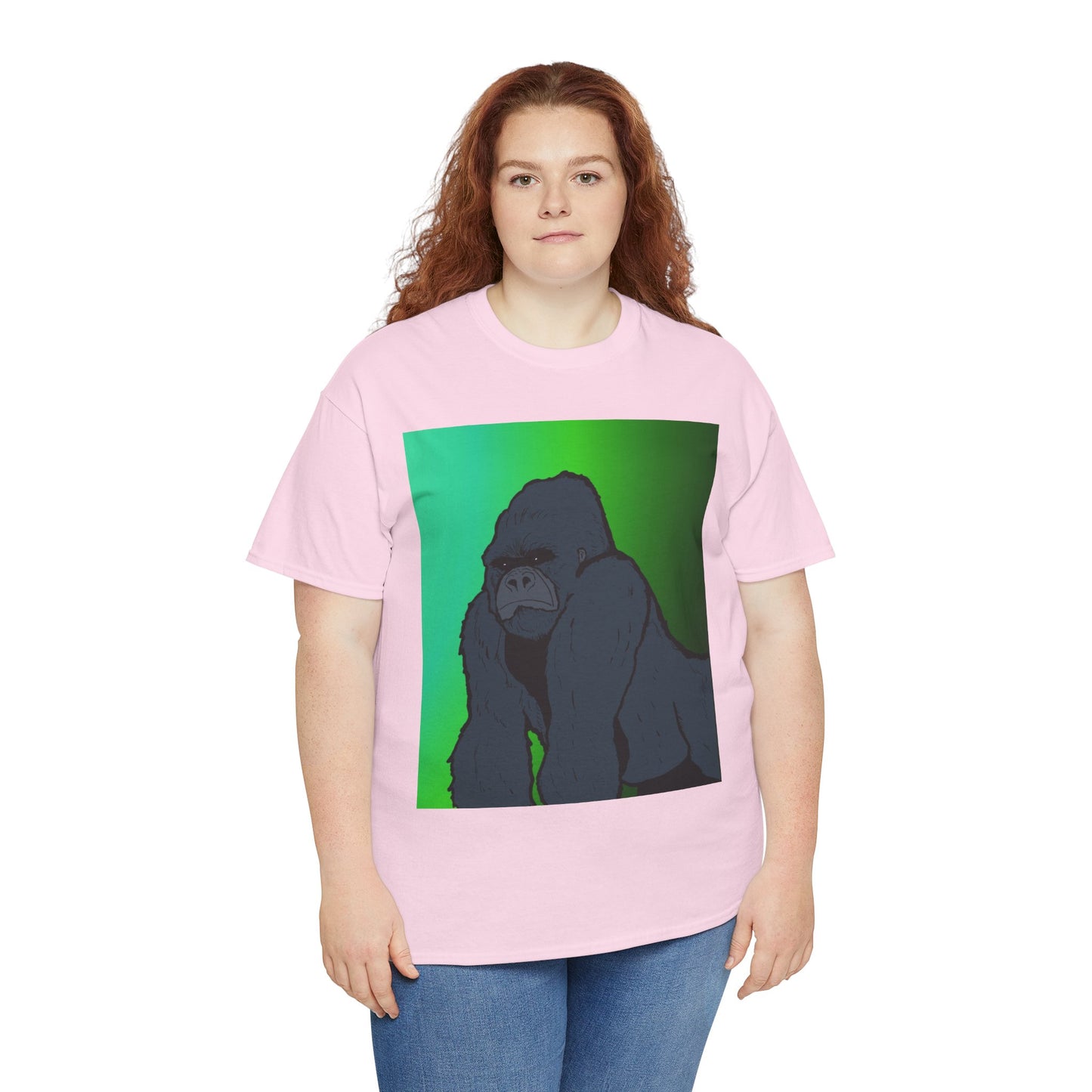 Gorilla Portrait Tee – Graphic Ape Illustration T-Shirt